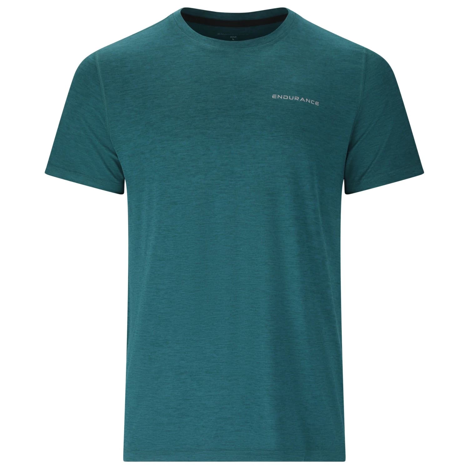 Мъжка спортна тениска ENDURANCE Abdon Melange S/S Tee Sport shirt - Dark Sea