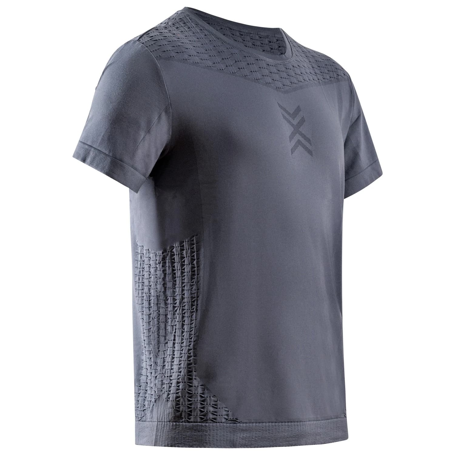 Мъжка спортна тениска X-Bionic X-Ential Shirt S/S Sport shirt - Rhino Grey