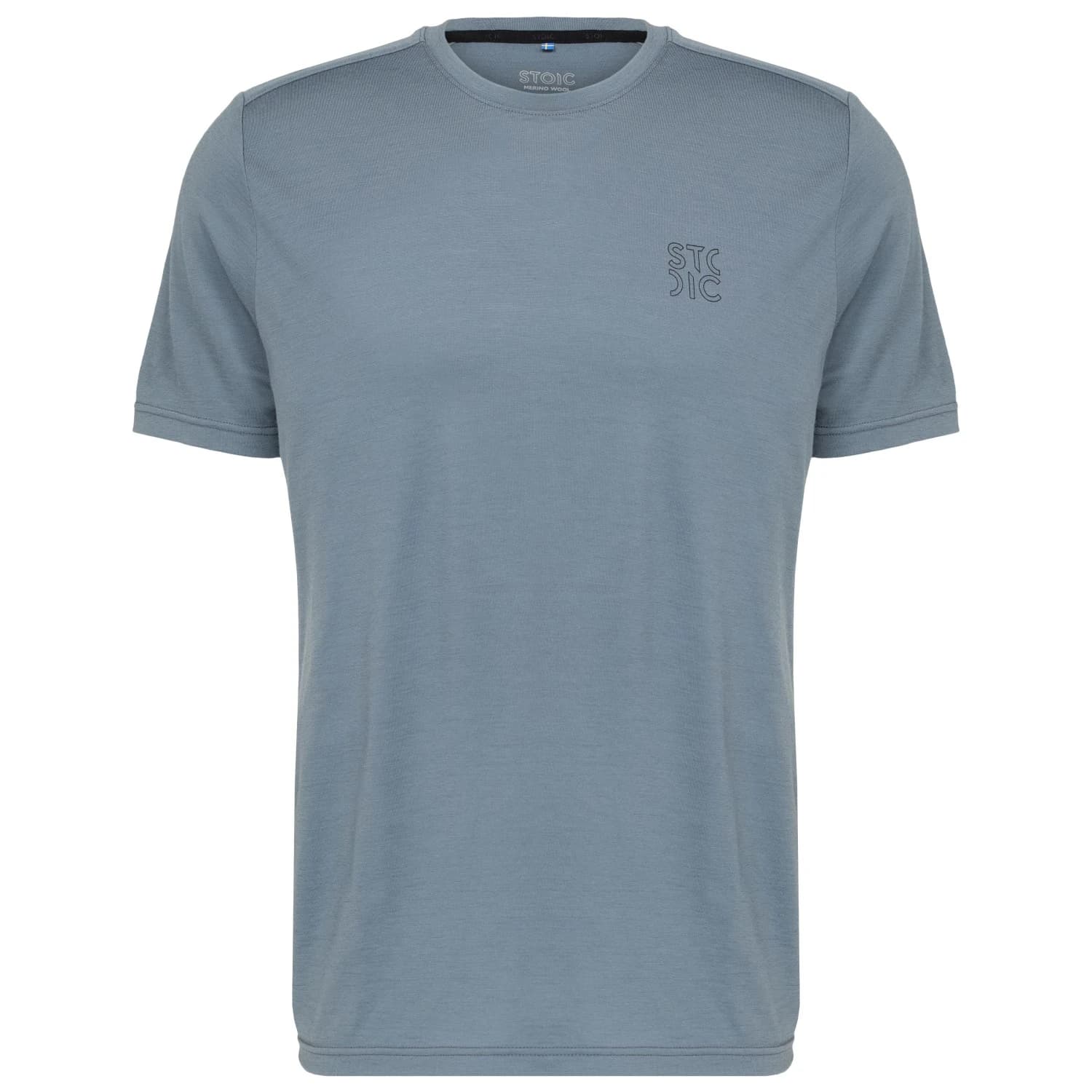 Мъжко мериносово термобельо Stoic Merino180 BengtSt. T-Shirt Merino shirt - Pale Blue Grey