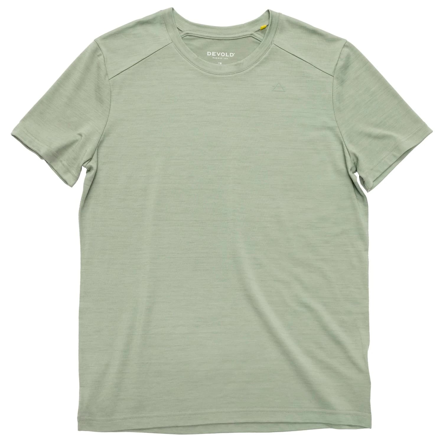 Мъжка мериносова блуза Devold Premium Tee Merino shirt - Fog
