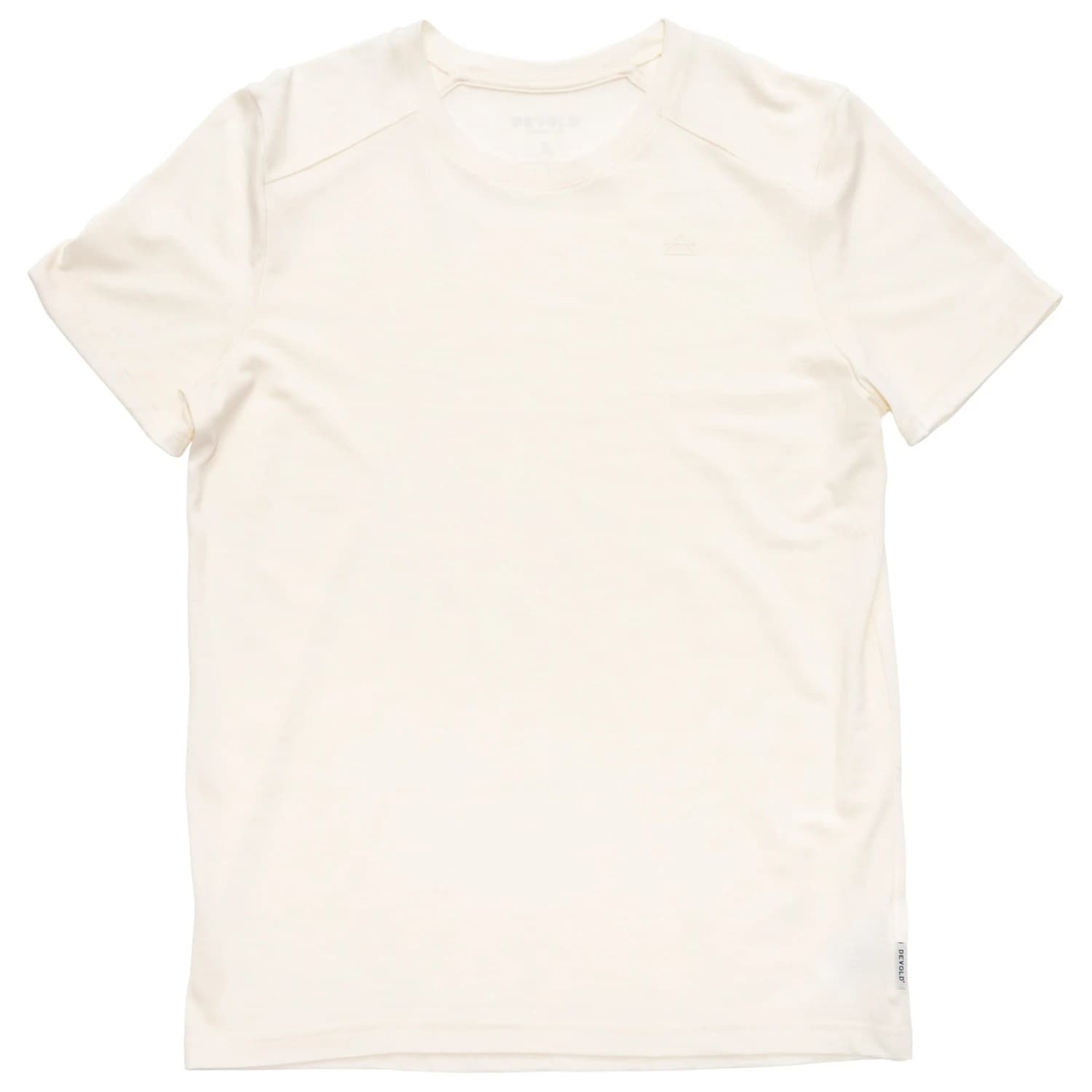 Мъжка мериносова блуза Devold Premium Tee Merino shirt - White
