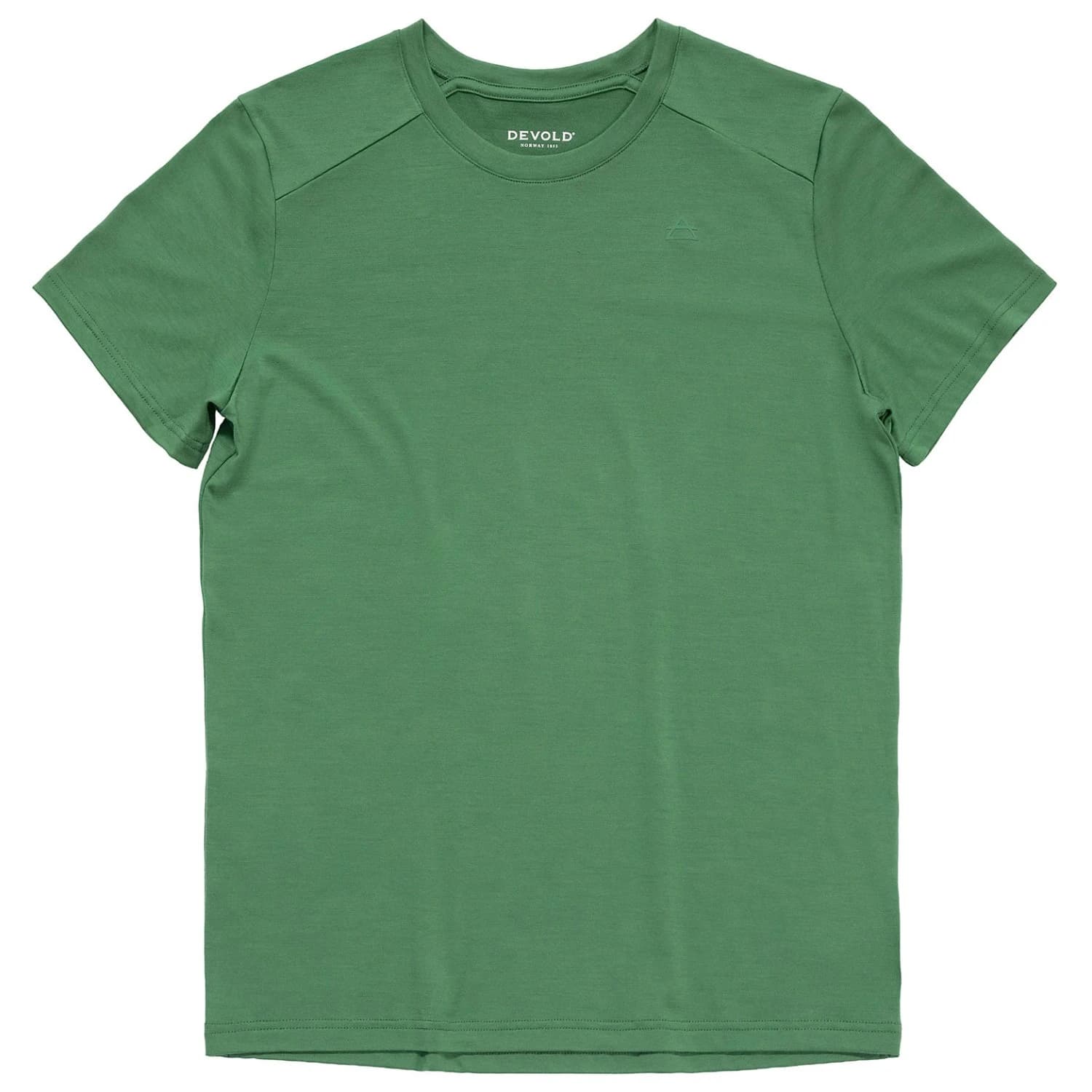 Мъжка мериносова блуза Devold Premium Tee Merino shirt - Clover