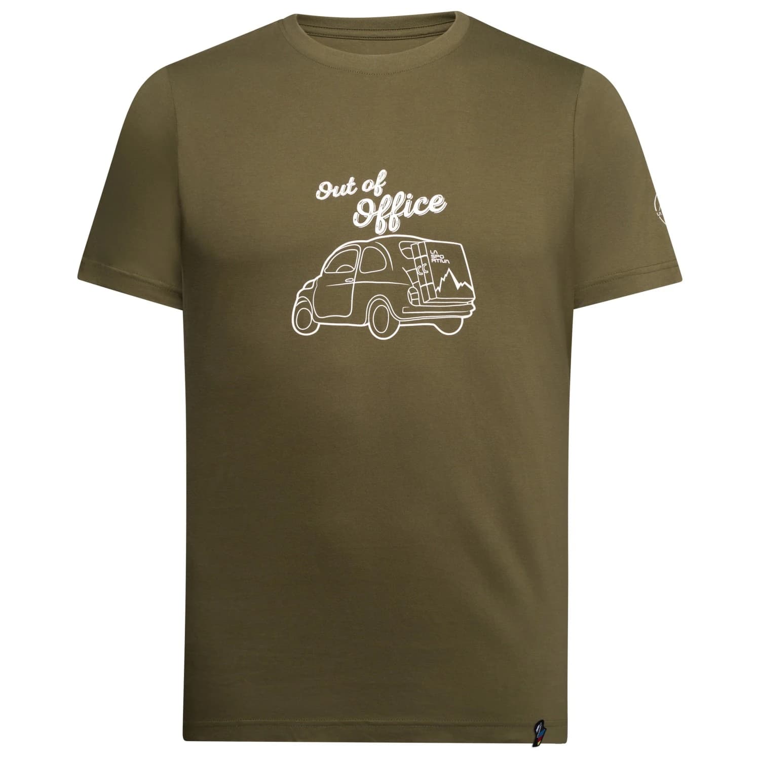 Мъжка тениска La Sportiva Cinquecento T-Shirt - Cypress / Chalk
