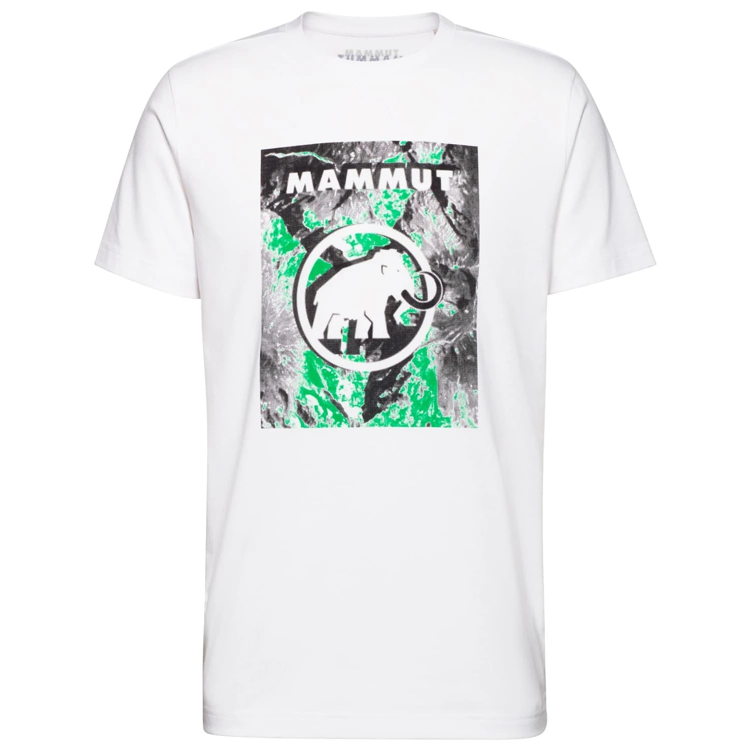 Мъжка спортна тениска Mammut Trovat T-Shirt Mammut T-shirt - White