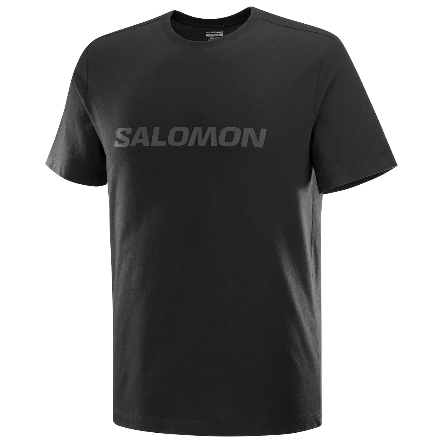 Мъжка тениска Salomon Big Logo T-Shirt - Deep Black
