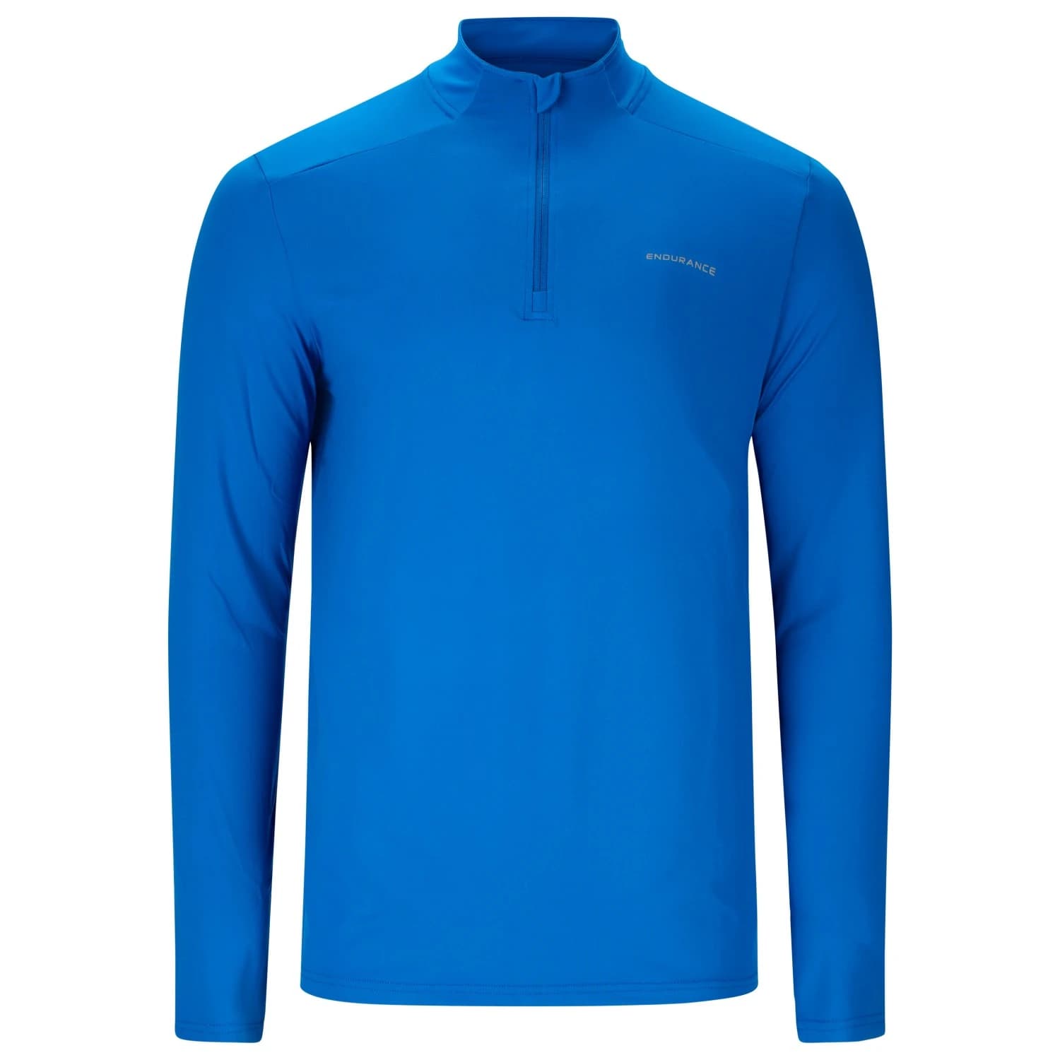 Мъжка спортна тениска ENDURANCE Armin Midlayer Sport shirt - Victoria Blue