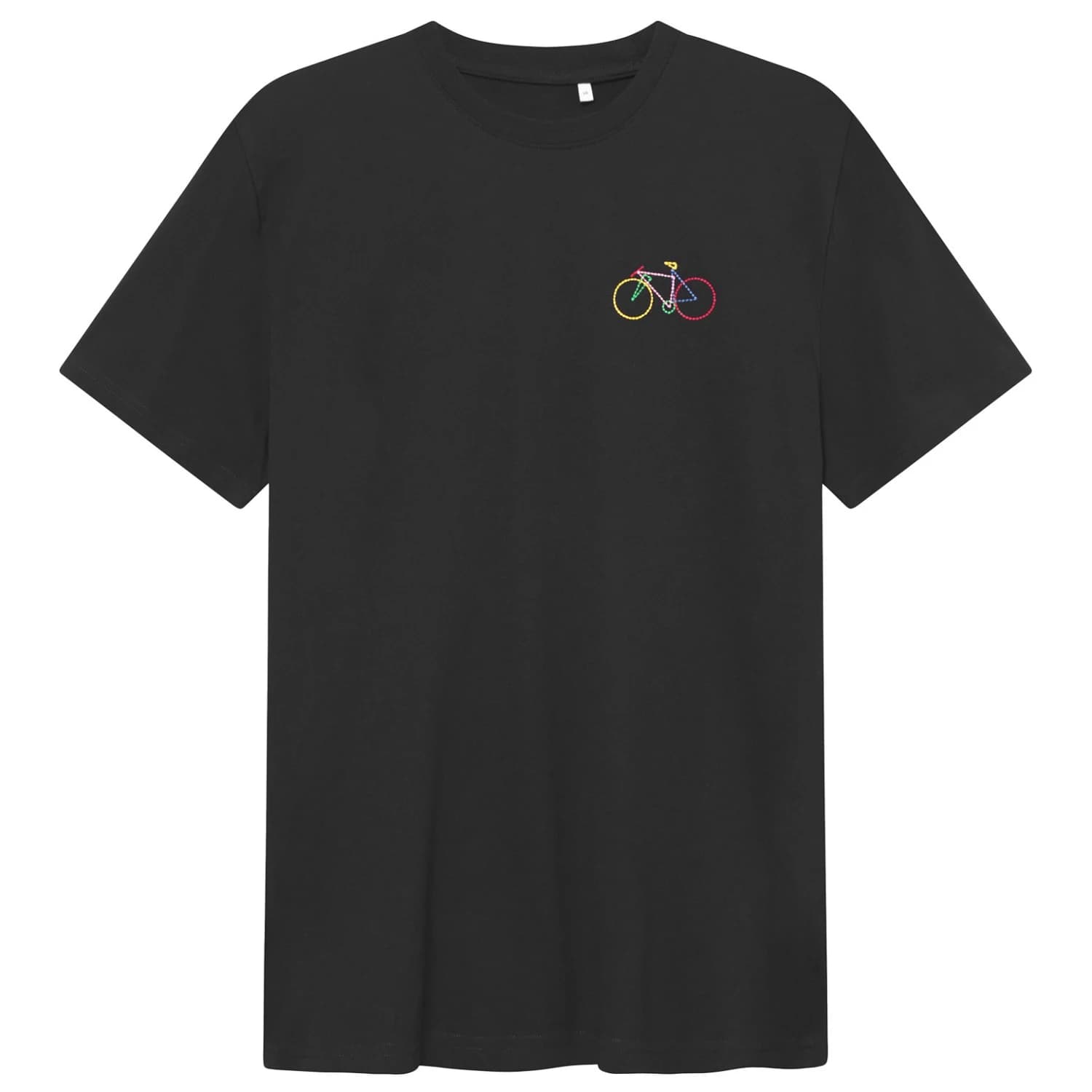 Мъжка тениска DEDICATED T-Shirt Stockholm Small Paper Cut Bike T-shirt - Black