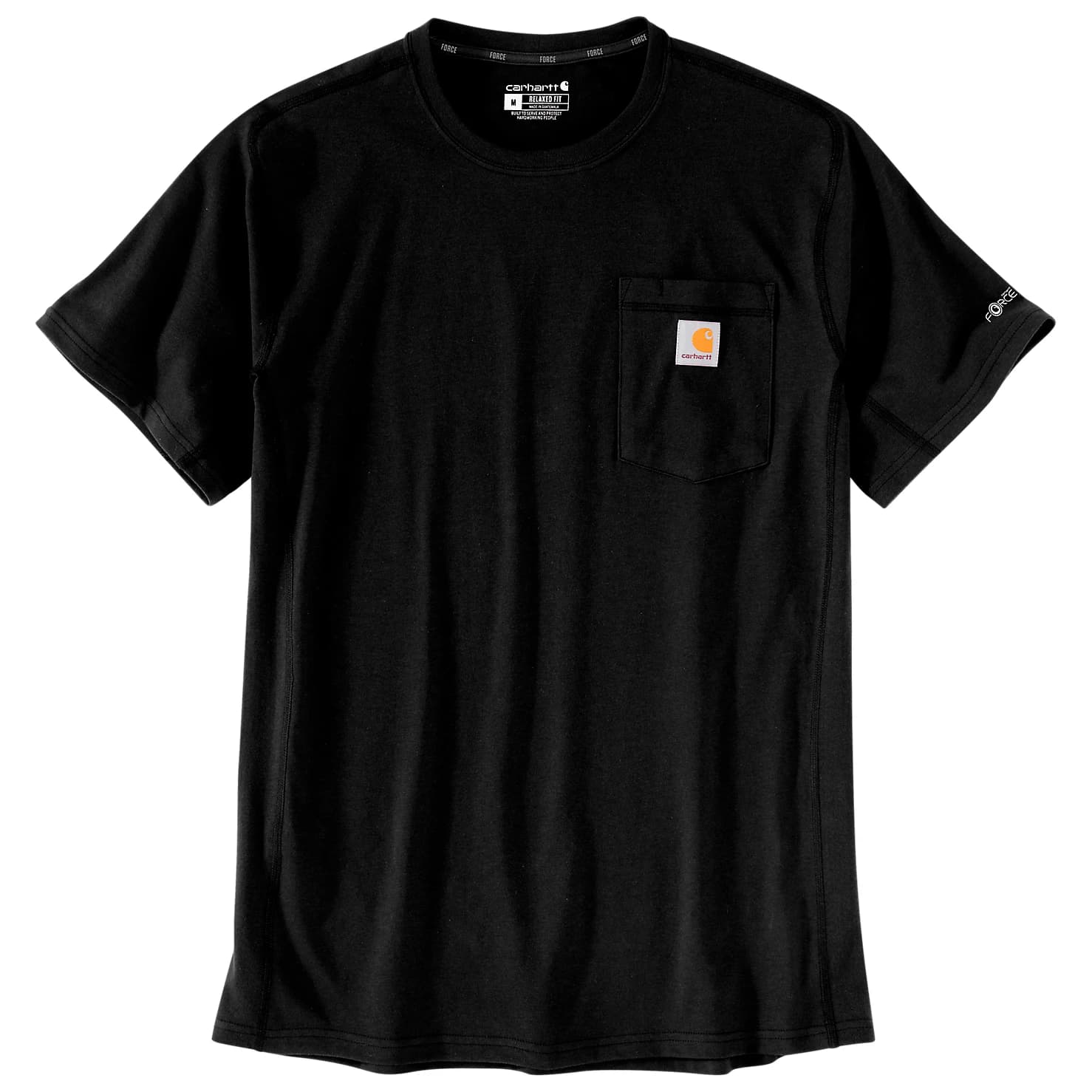 Мъжка тениска Carhartt Force Pocket S/S T-Shirt - Black