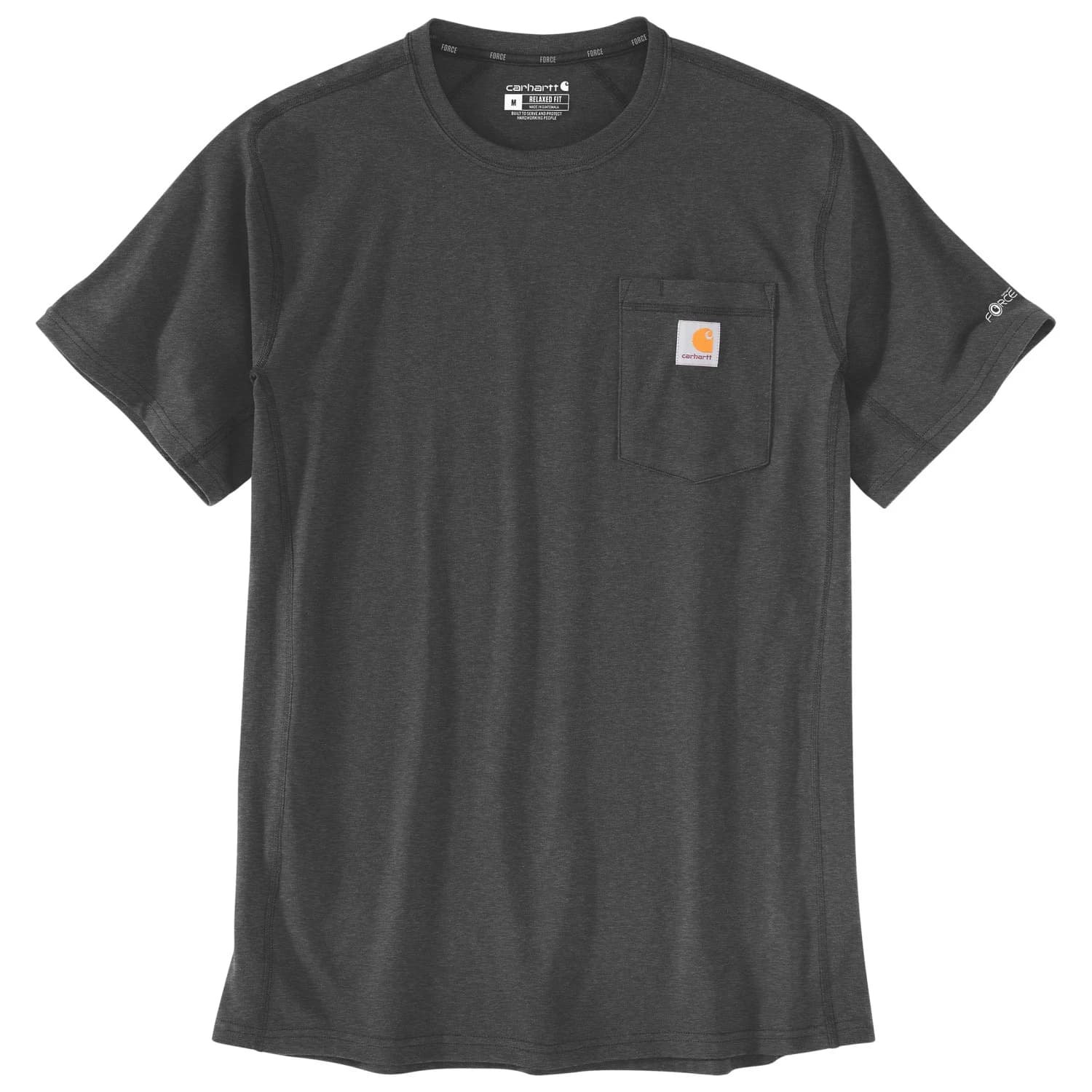 Мъжка тениска Carhartt Force Pocket S/S T-Shirt - Carbon Heather