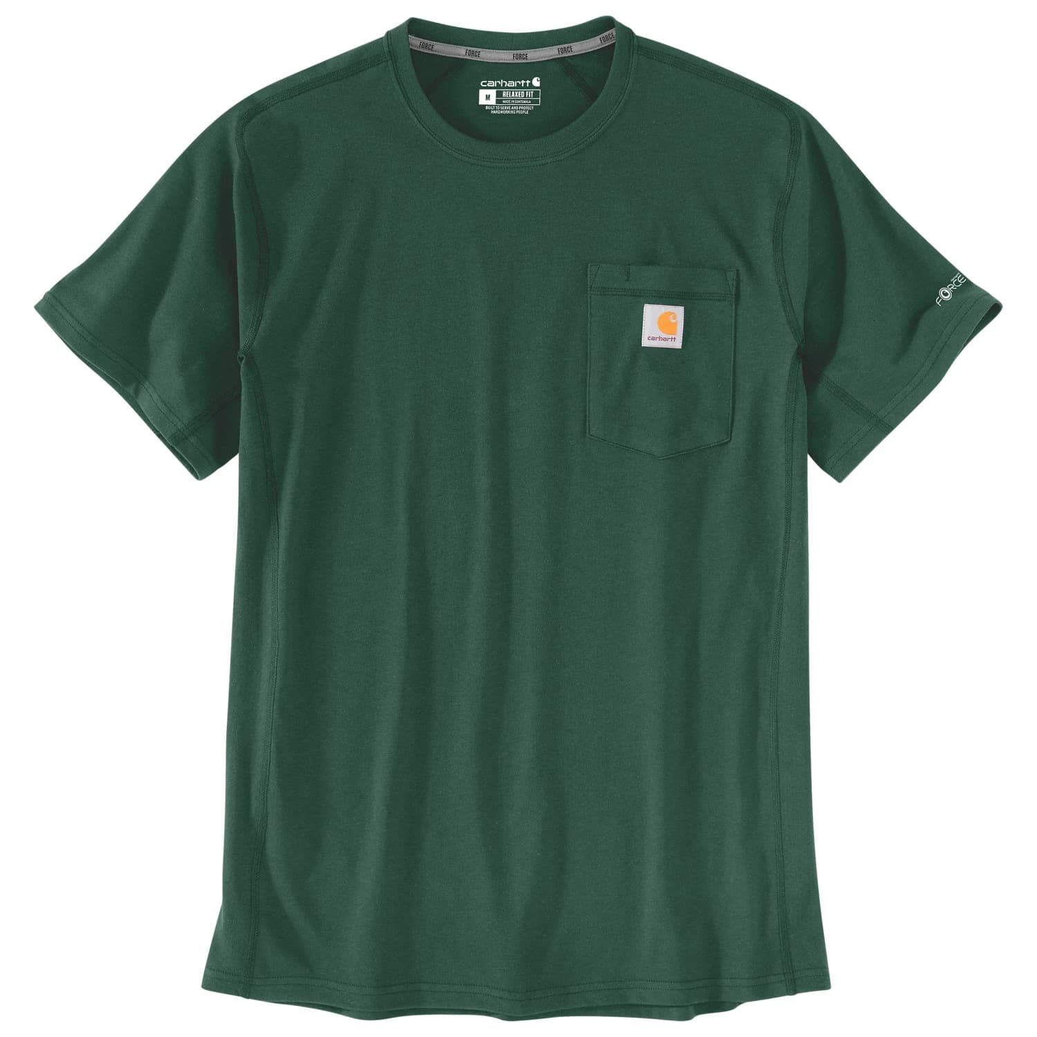 Мъжка тениска Carhartt Force Pocket S/S T-Shirt - Douglas Fir