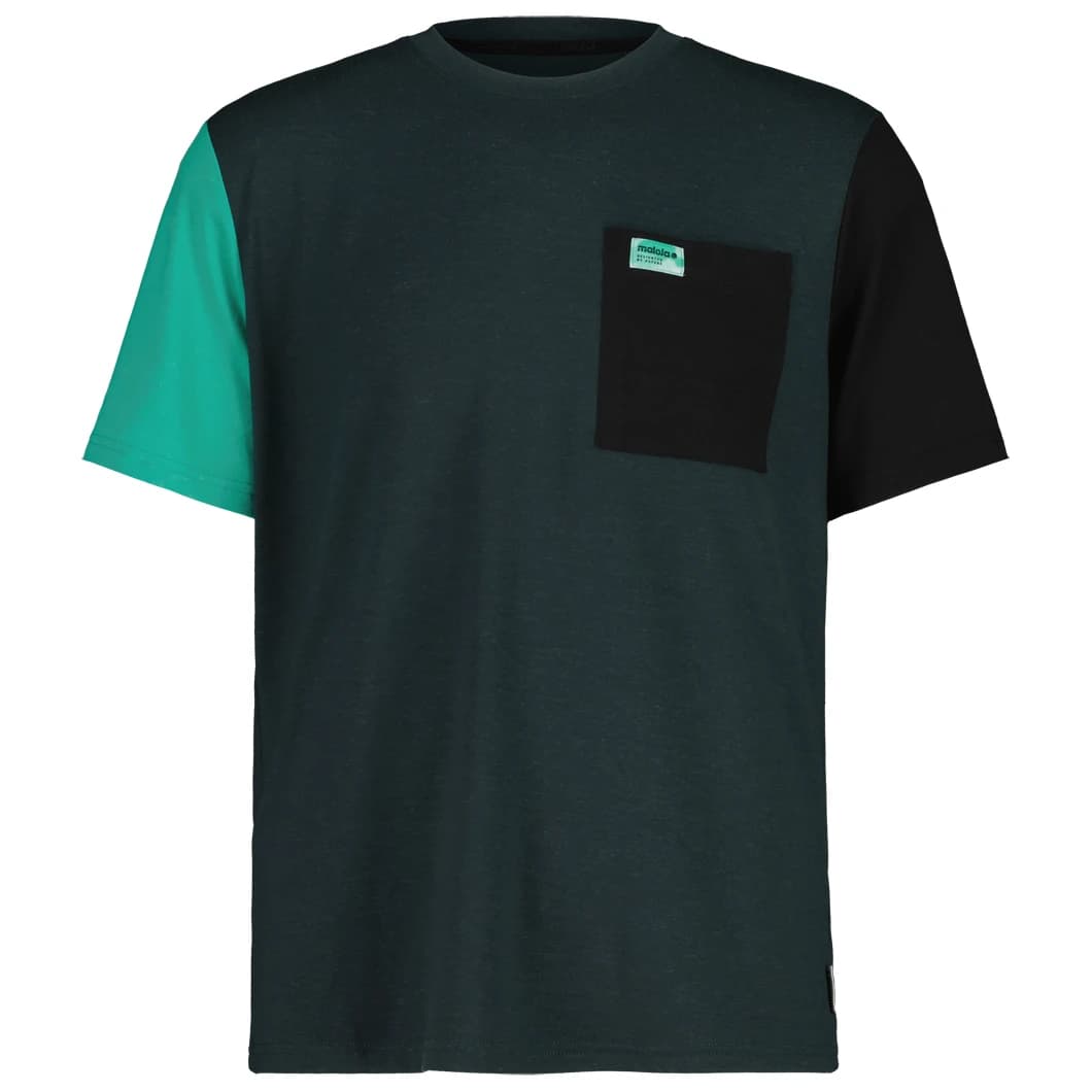 Мъжка тениска Maloja MaligneM. T-shirt - Mountain Pine Multi