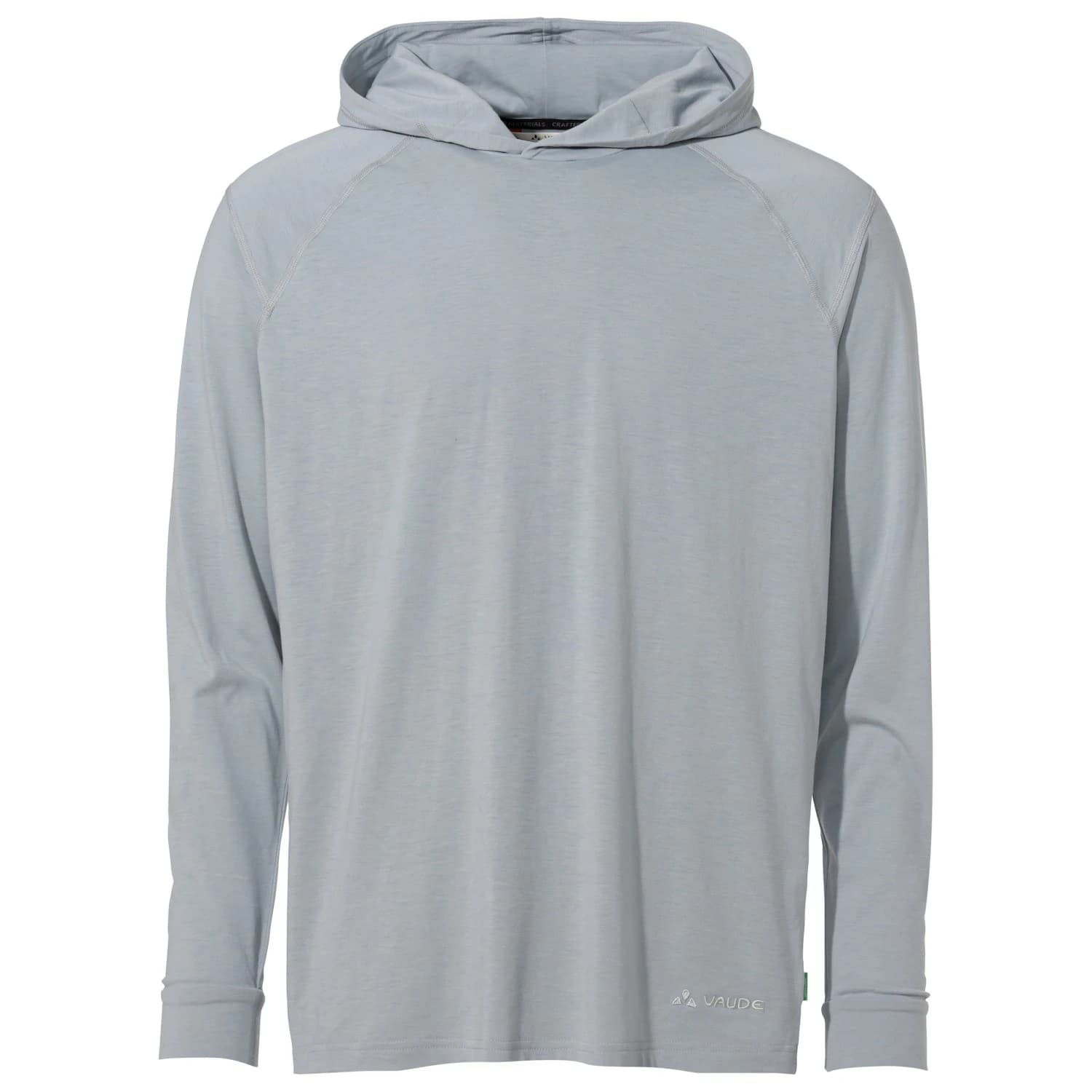 Мъжка блуза с дълъг ръкав Vaude Mineo L/S Hoody Longsleeve - Pigeon Grey