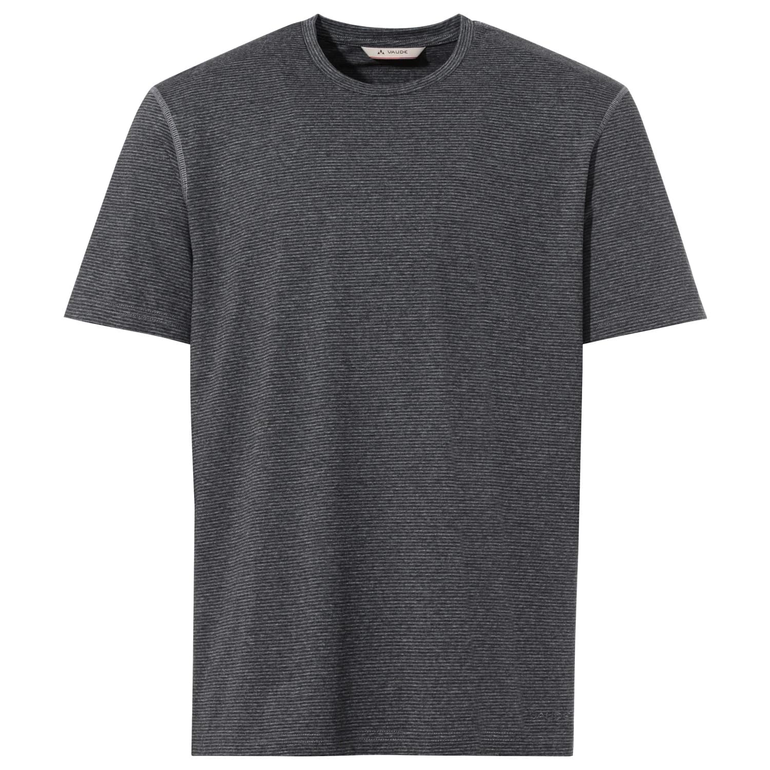 Мъжка тениска Vaude Mineo Striped T-Shirt II T-shirt - Phantom Black
