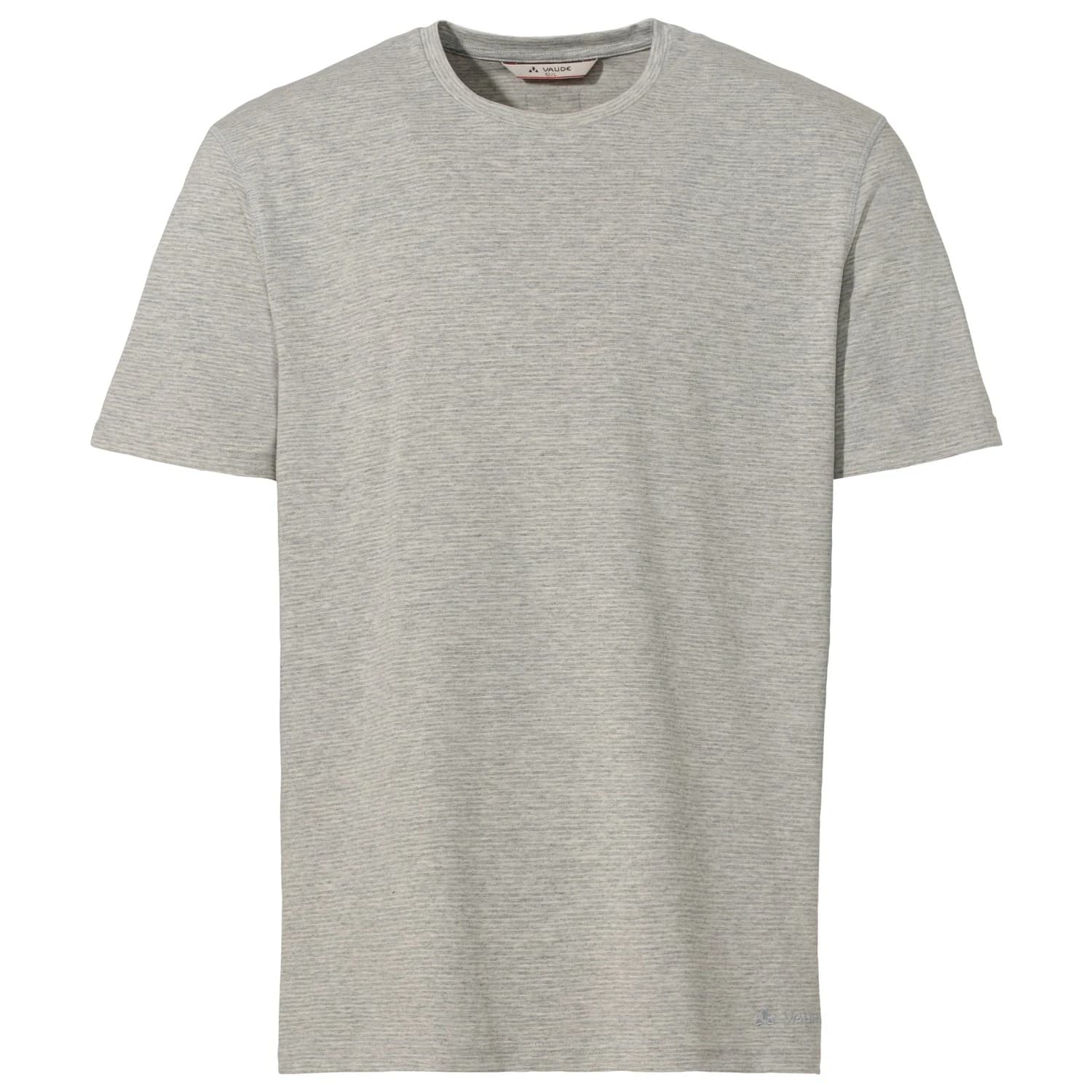 Мъжка тениска Vaude Mineo Striped T-Shirt II T-shirt - Pigeon Grey