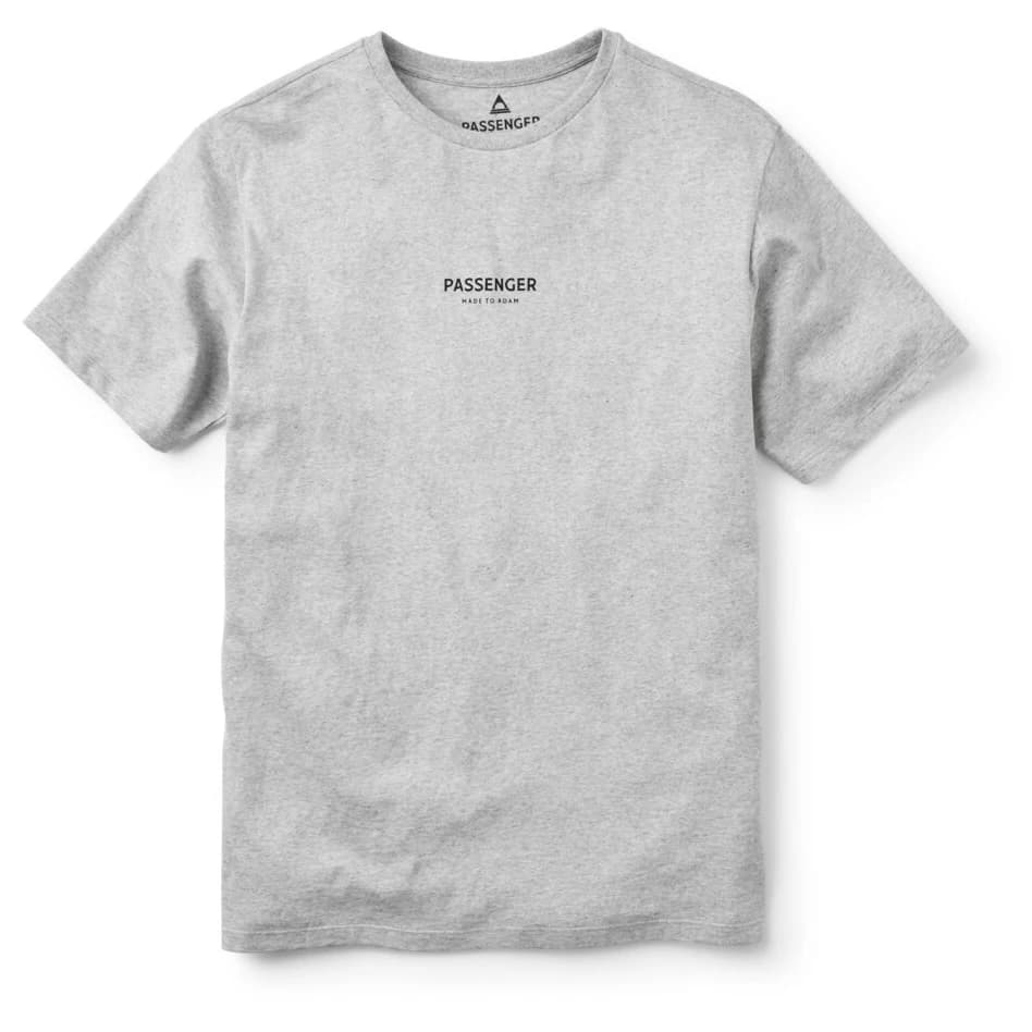 Мъжка тениска Passenger Passenger Recycled Cotton T-Shirt - Grey Marl