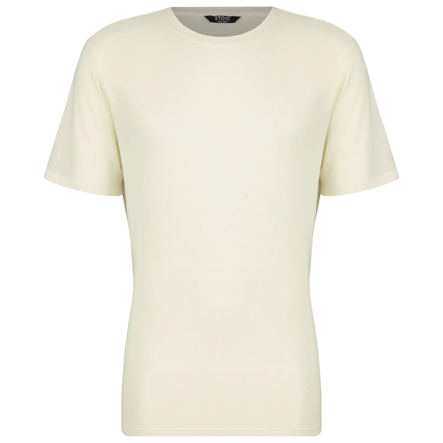 Мъжка поло тениска Stoic WoolHemp VarbergSt Pique Tee T-shirt - Blanc White
