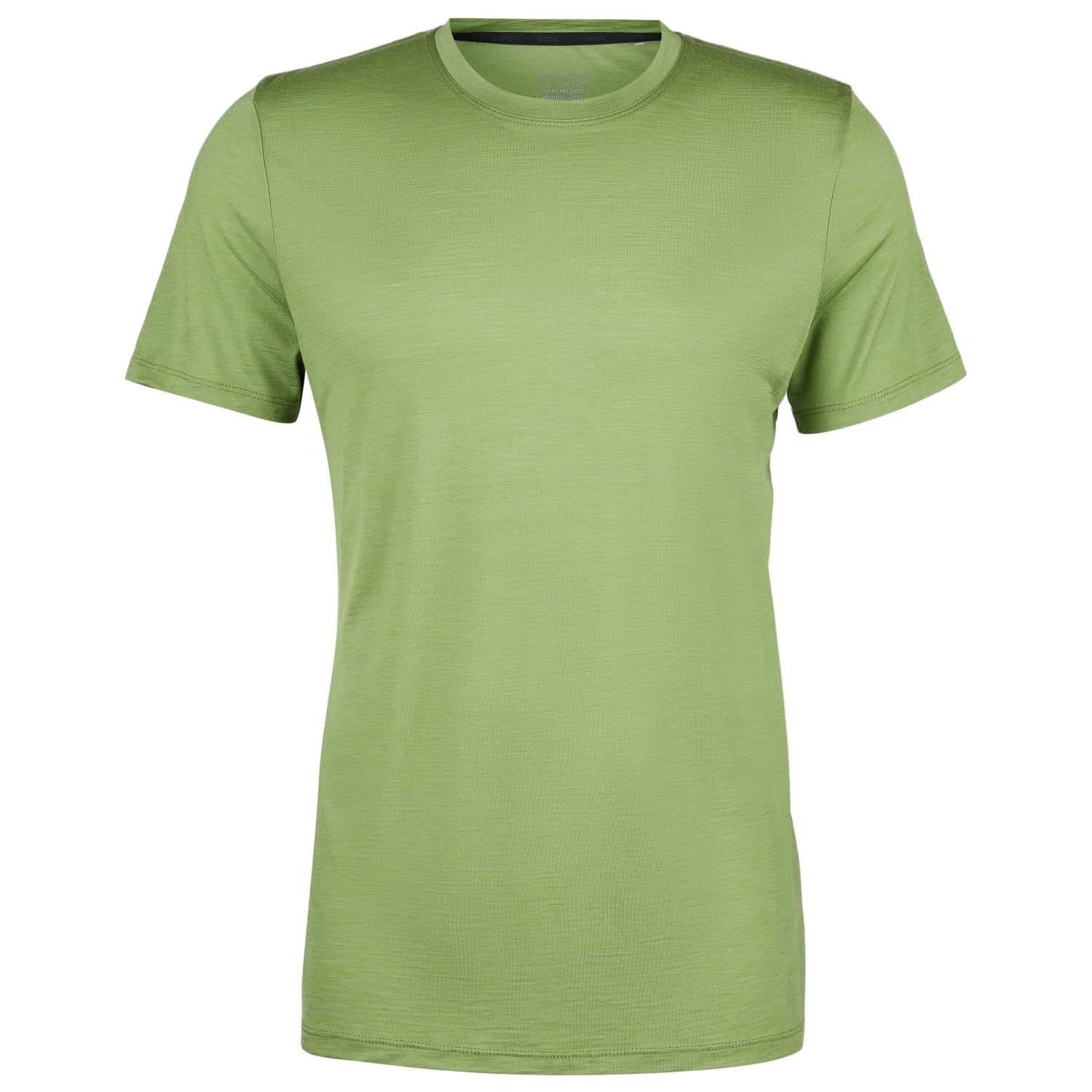 Мъжка мериносова блуза Stoic MerinoChill MMXX. Göteborg Tee Merino shirt - Cedar Green