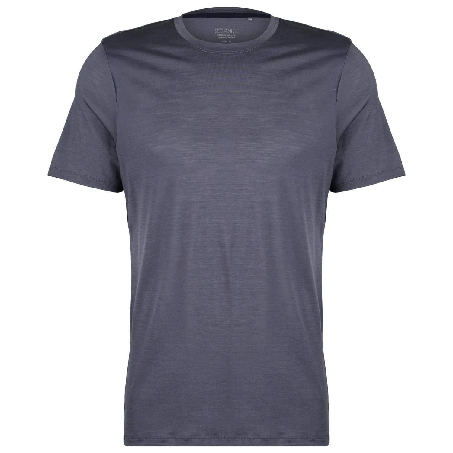 Мъжка мериносова блуза Stoic MerinoChill MMXX. Göteborg Tee Merino shirt - Midnight Grey