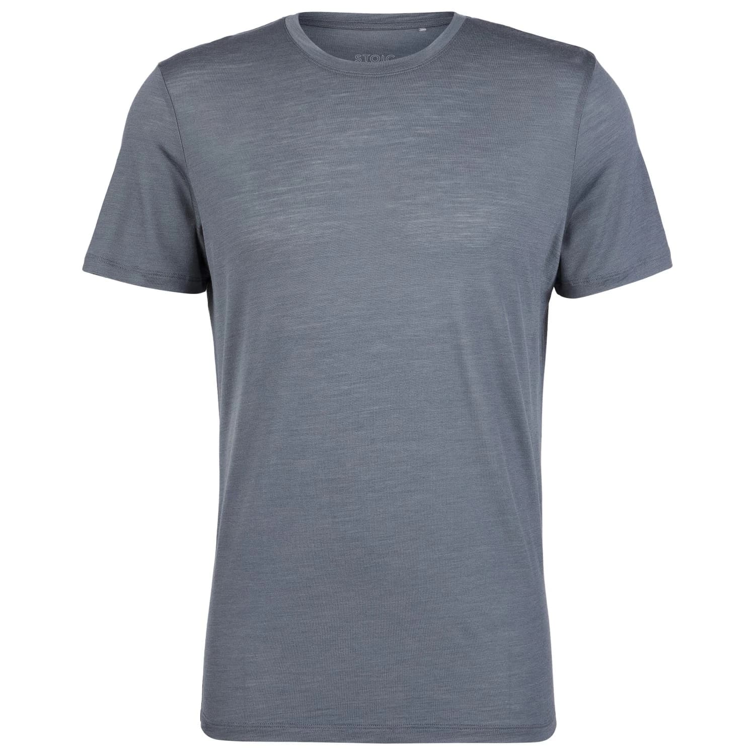 Мъжка мериносова блуза Stoic MerinoChill MMXX. Göteborg Tee Merino shirt - Ink Grey