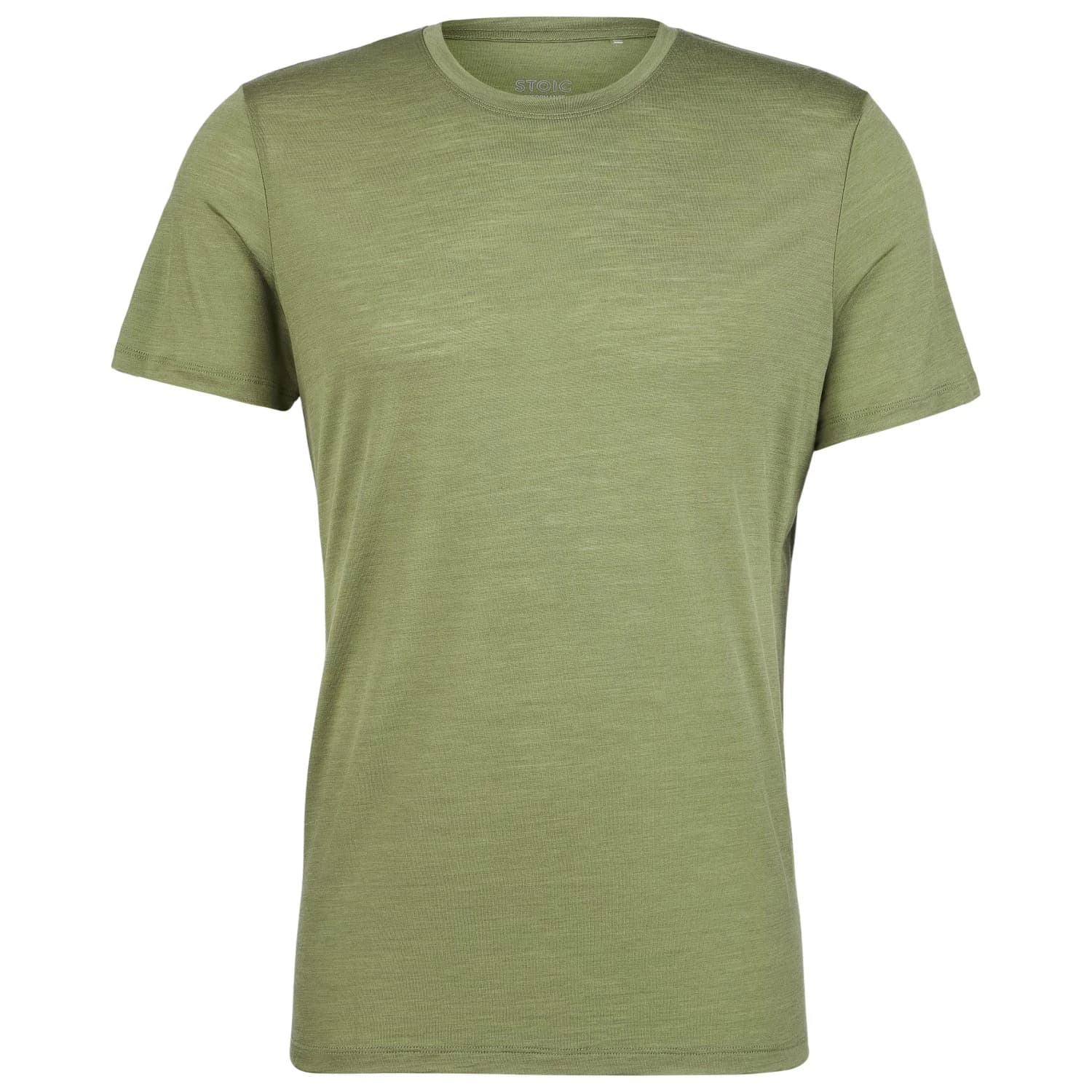Мъжка мериносова блуза Stoic MerinoChill MMXX. Göteborg Tee Merino shirt - Moss Green