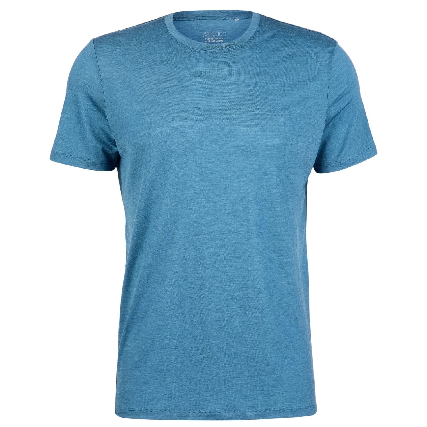 Мъжка мериносова блуза Stoic MerinoChill MMXX. Göteborg Tee Merino shirt - Summer Blue