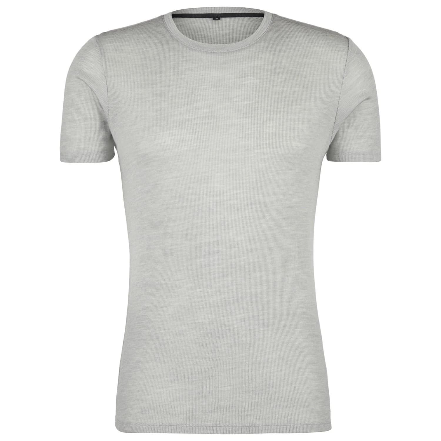 Мъжка мериносова блуза Stoic MerinoRib RonnebySt. Shirt Merino shirt - Medium Grey Melange