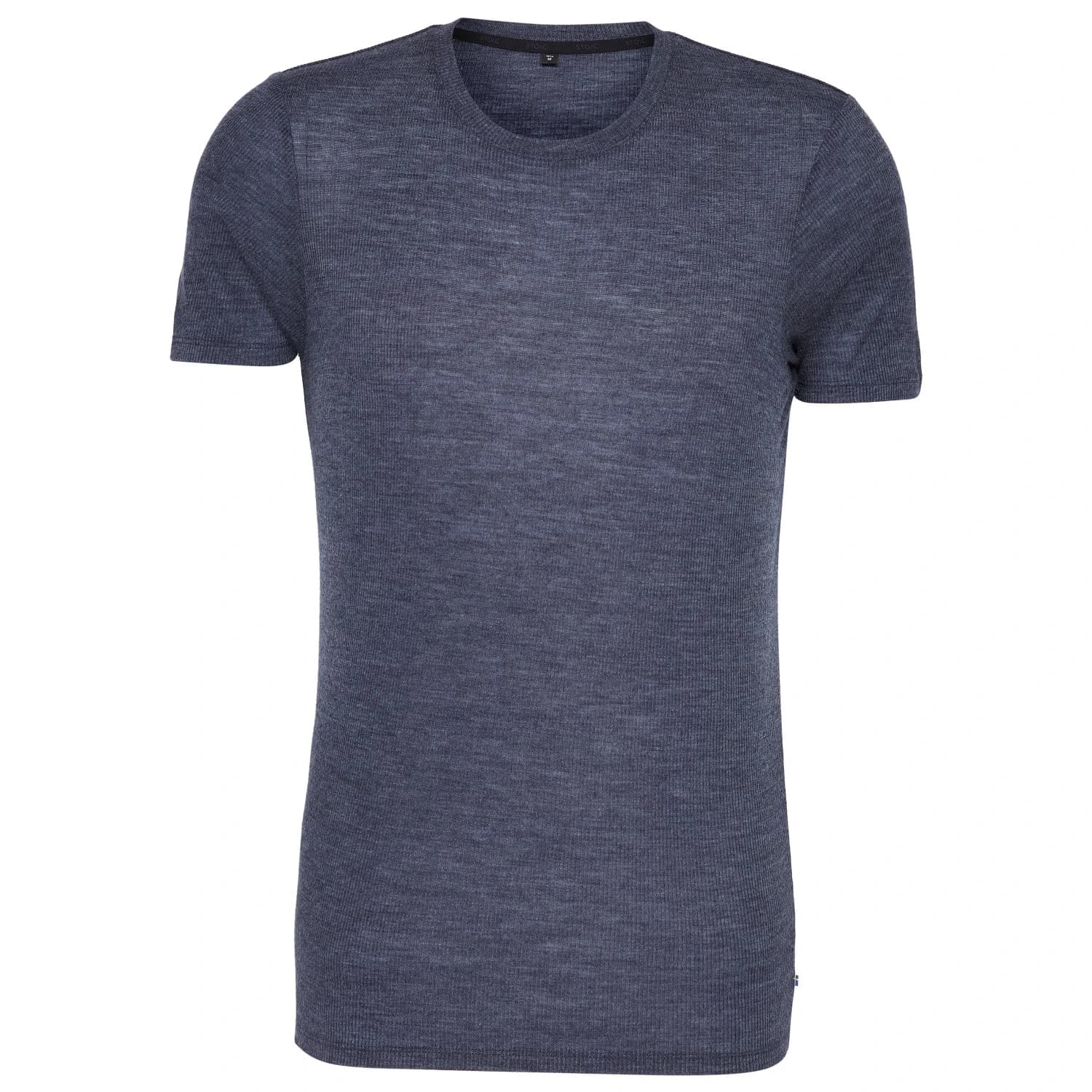 Мъжка мериносова блуза Stoic MerinoRib RonnebySt. Shirt Merino shirt - Dark Navy / Melange