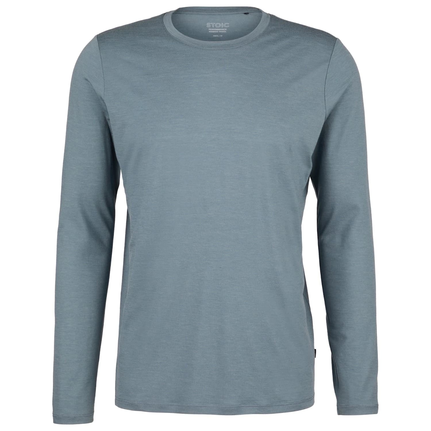 Мъжка мериносова блуза Stoic Merino155 LaholmSt. L/S Merino shirt - Storm Blue