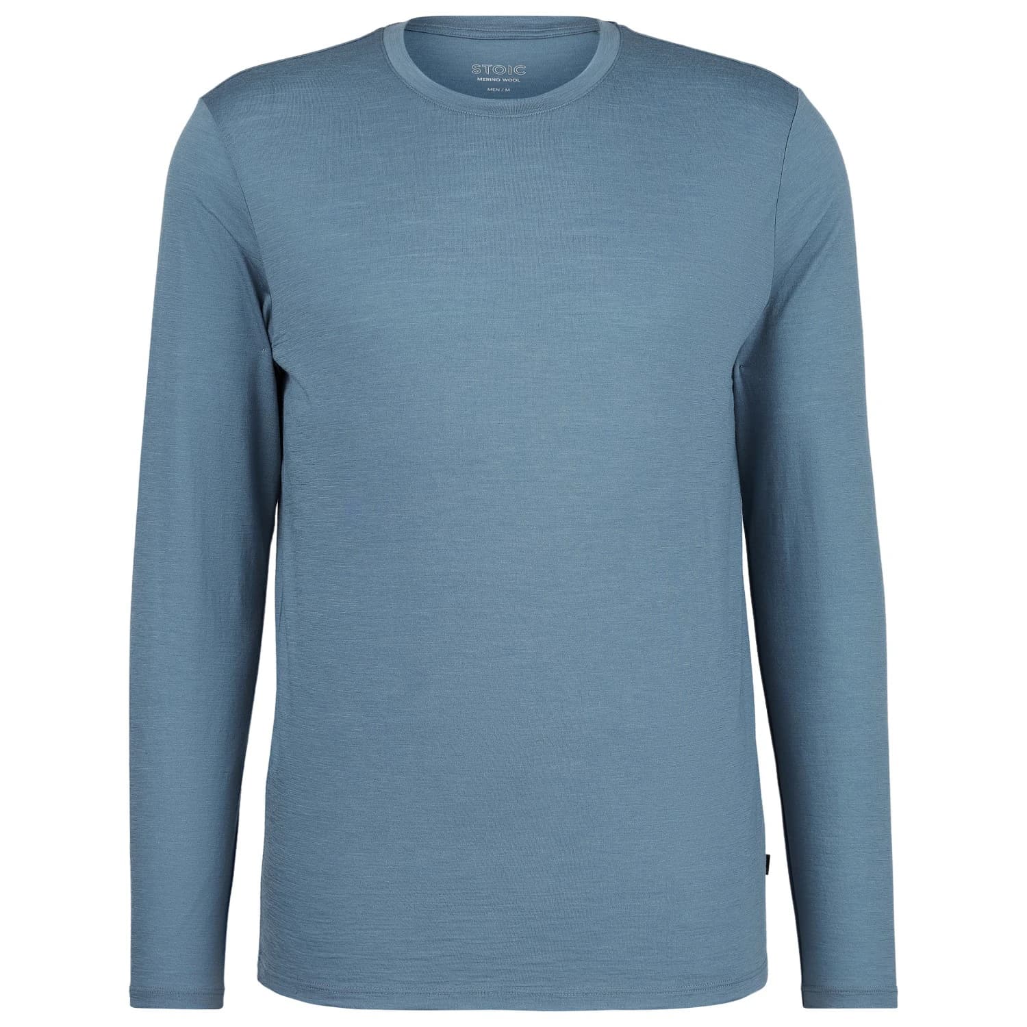 Мъжка мериносова блуза Stoic Merino155 LaholmSt. L/S Merino shirt - Ocean Blue
