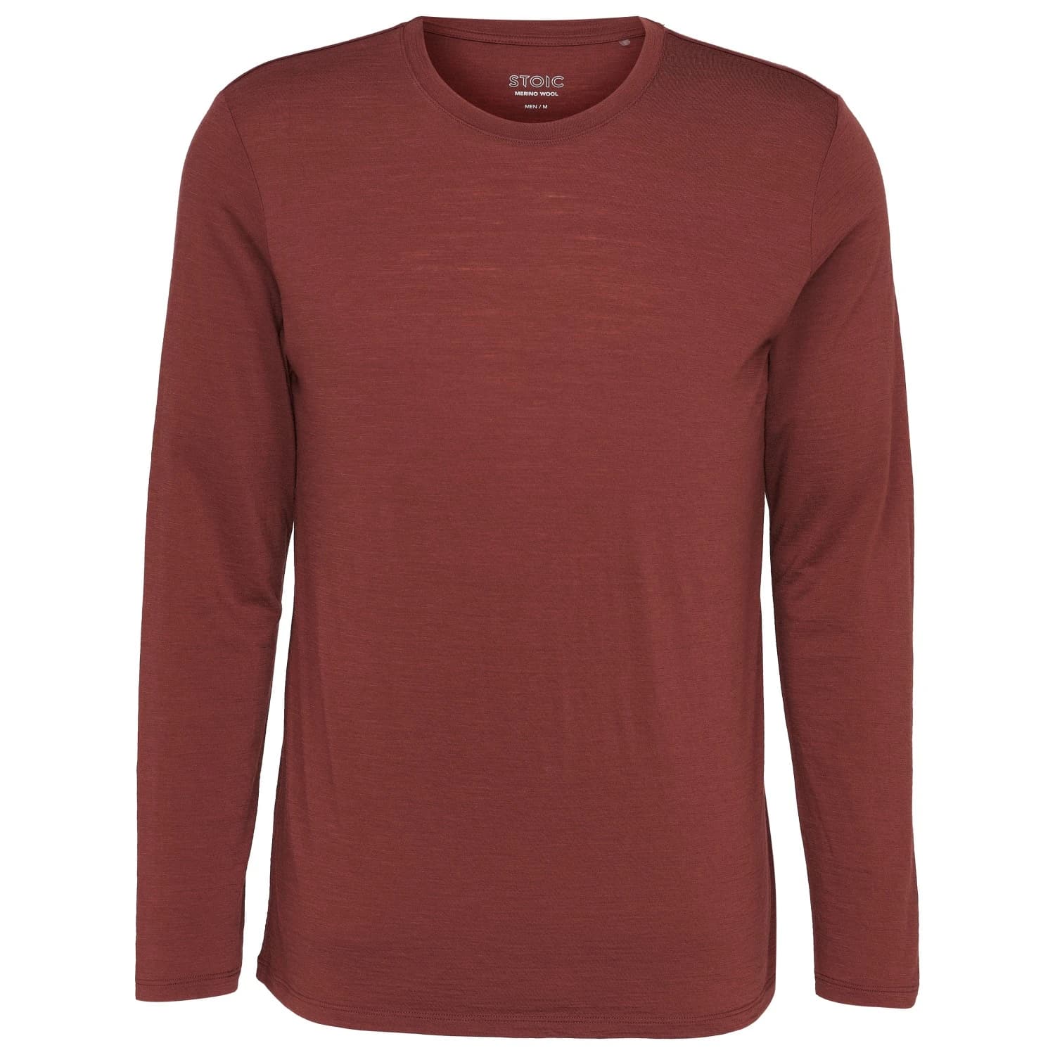 Мериносова блуза Stoic Merino155 LaholmSt. L/S Merino shirt - Cinnamon Brown