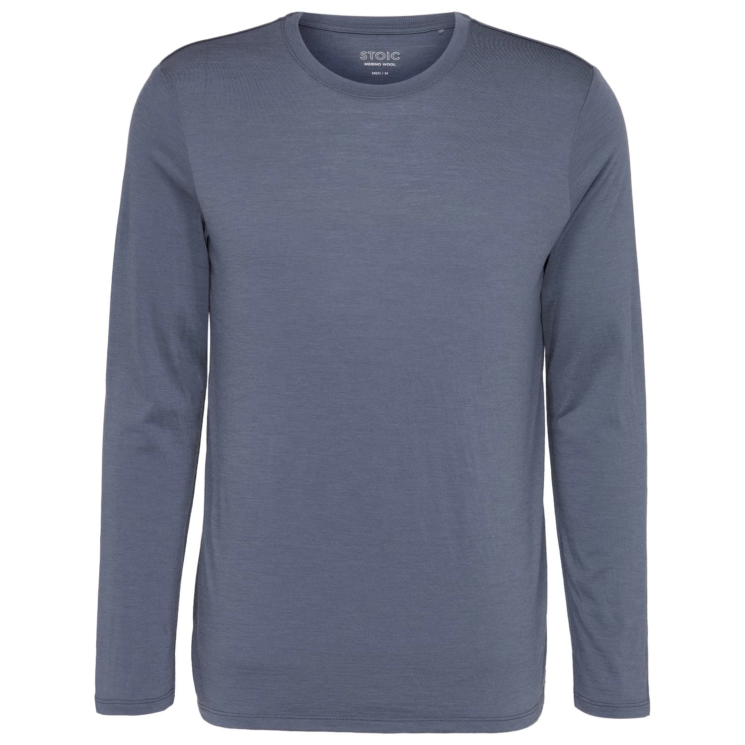 Мериносова блуза Stoic Merino155 LaholmSt. L/S Merino shirt - Ink Grey