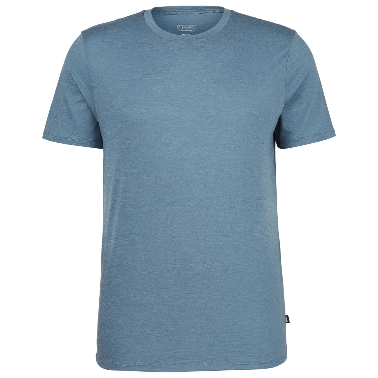 Мъжка мериносова блуза Stoic Merino155 LaholmSt. T-Shirt Merino shirt - Ocean Blue