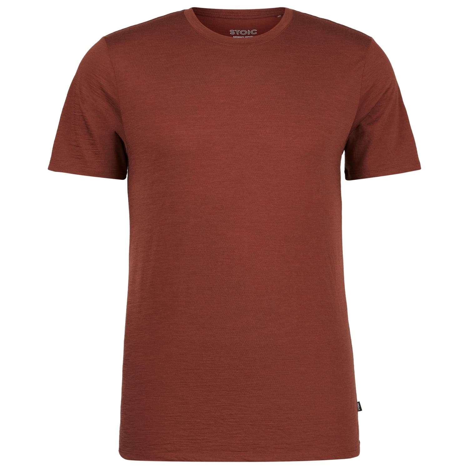 Мъжка мериносова блуза Stoic Merino155 LaholmSt. T-Shirt Merino shirt - Timber Red