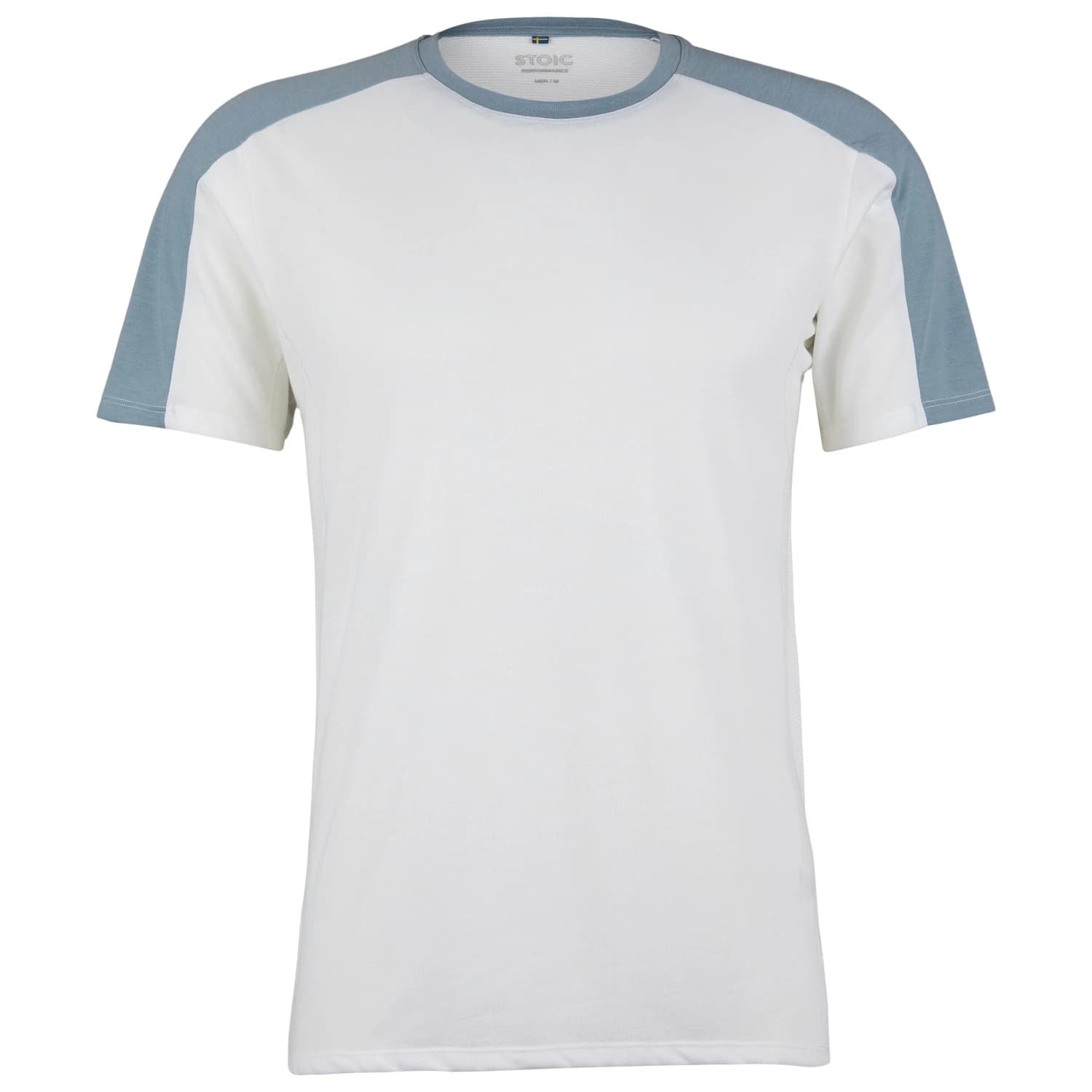 Мъжка мериносова блуза Stoic Performance SpikenSt. Shirt Sport shirt - Blanc White/Slate Blue