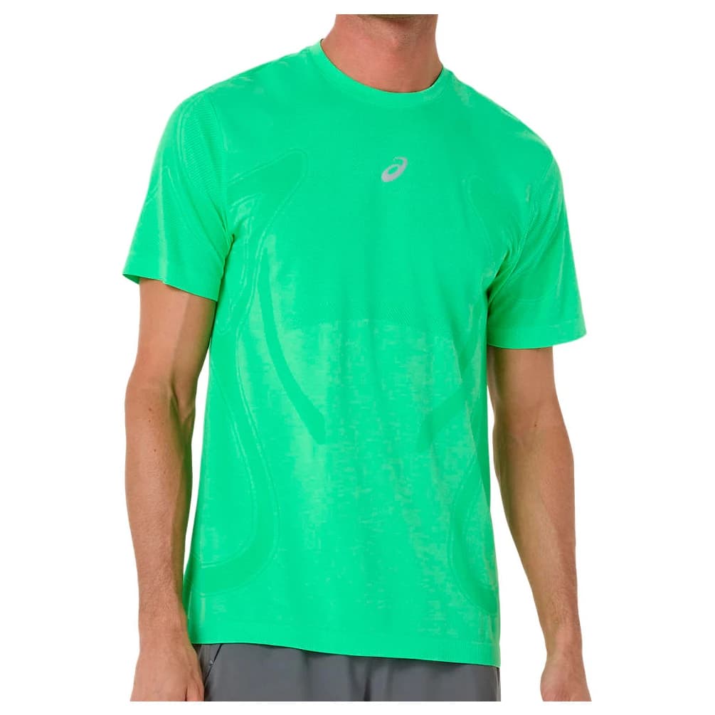 Мъжка тениска Asics Road Seamless S/S Top Running shirt - Vital Green / Illuminate Green