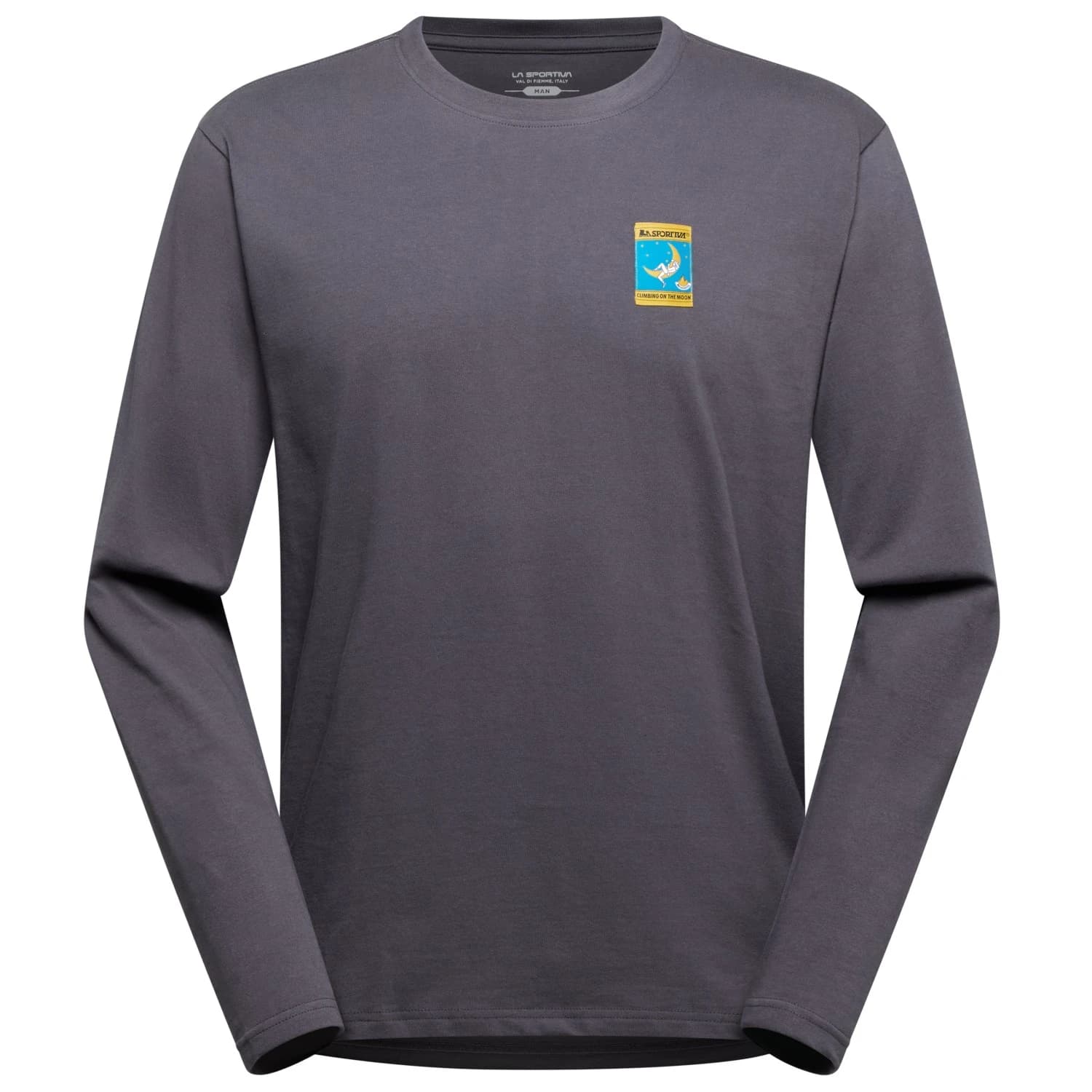 Мъжка блуза с дълъг ръкав La Sportiva Moon Climb Longsleeve Longsleeve - Onyx