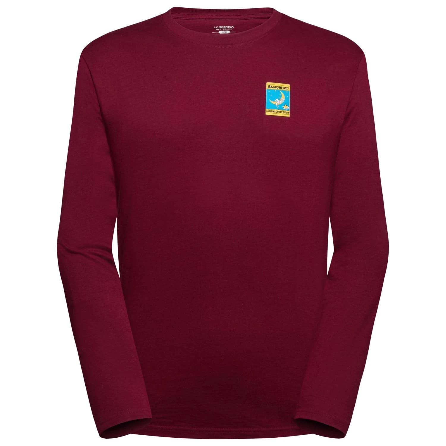 Блуза с дълъг ръкав La Sportiva Moon Climb Longsleeve Longsleeve - Redwood / Chalk