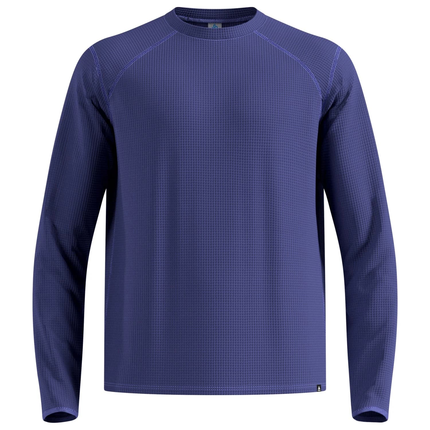 Мъжка тениска Odlo Mid Layer Cubic Running shirt - Skipper Blue