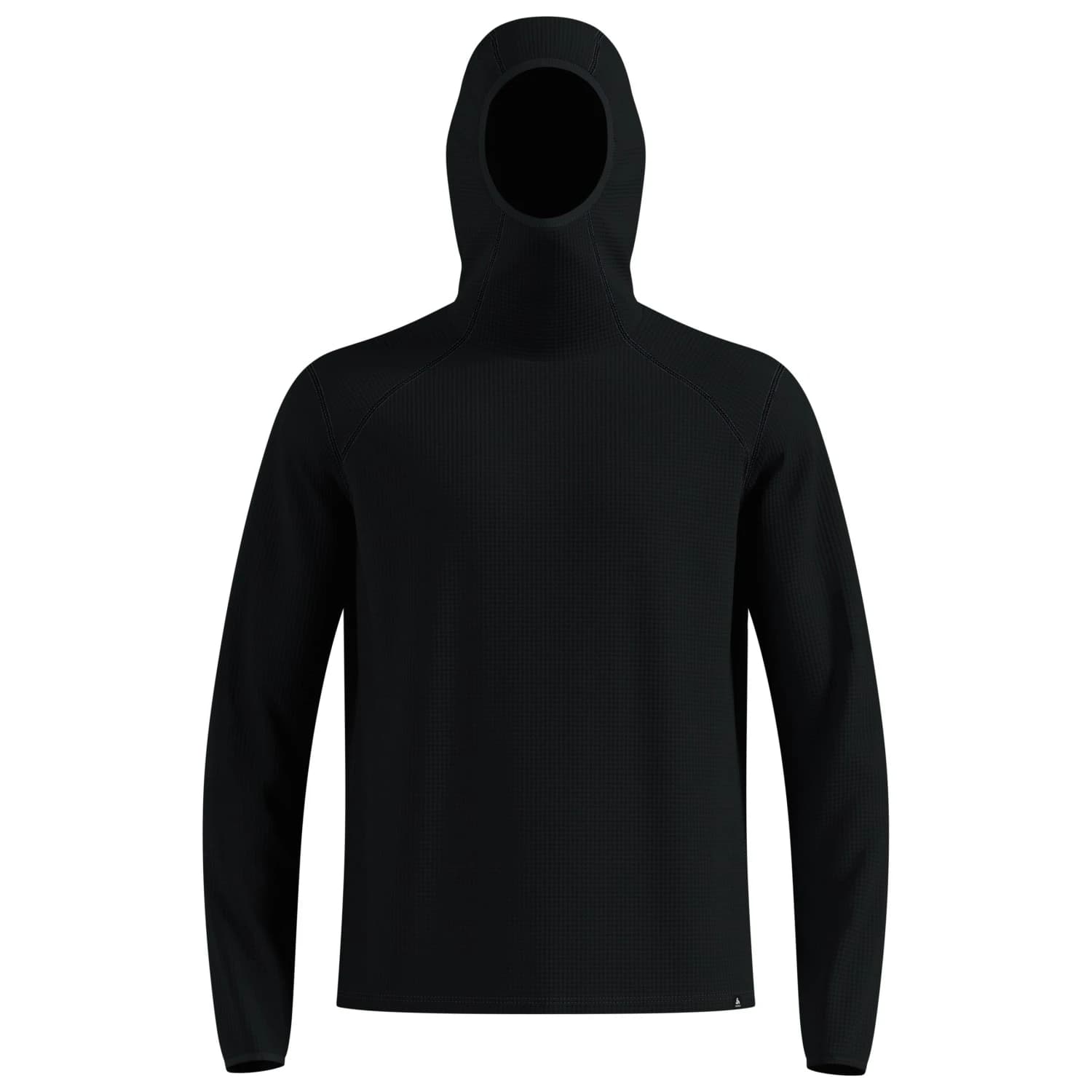 Мъжка спортна тениска Odlo Mid Layer Hoody Cubic Sport shirt - Black