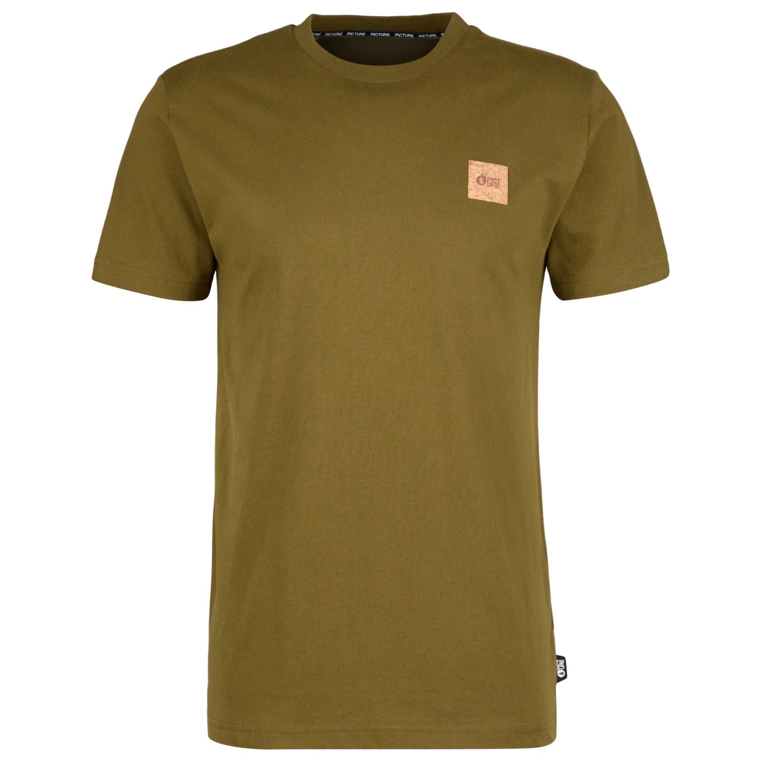 Мъжка тениска Picture Lil Cork Tee T-shirt - Tobacco