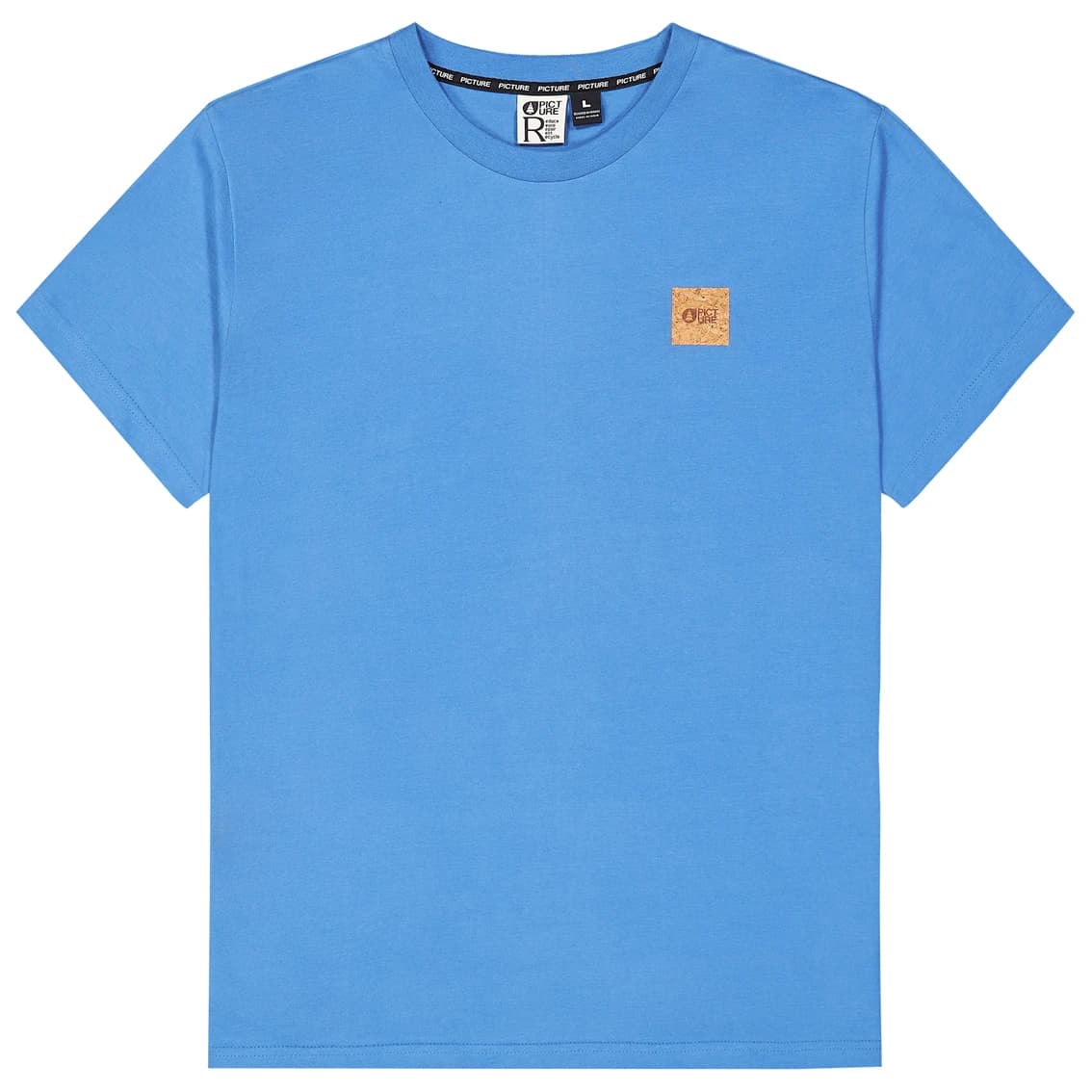 Мъжка тениска Picture Lil Cork Tee T-shirt - Serenity Blue