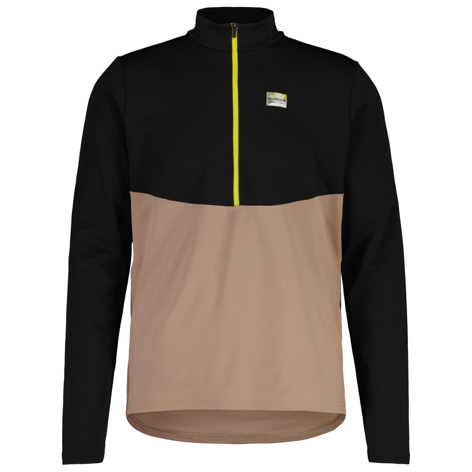 Мъжка спортна тениска Maloja ZovielloM. Sport shirt - Deep Black Multi