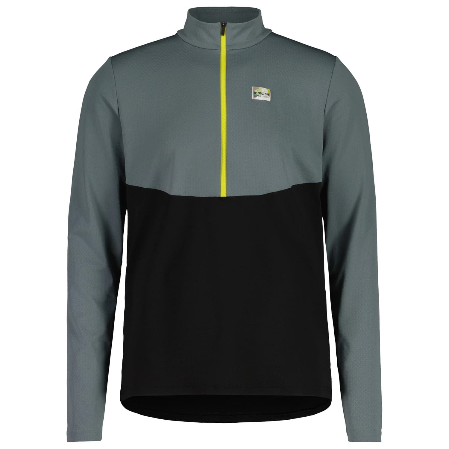 Мъжка спортна тениска Maloja ZovielloM. Sport shirt - Shaded Sage Multi