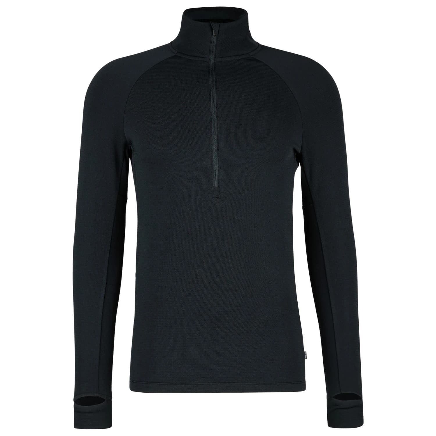 Мъжко мериносово термобельо Stoic MerinoSoft245 TuleboSt. Half Zip Merino shirt - Black