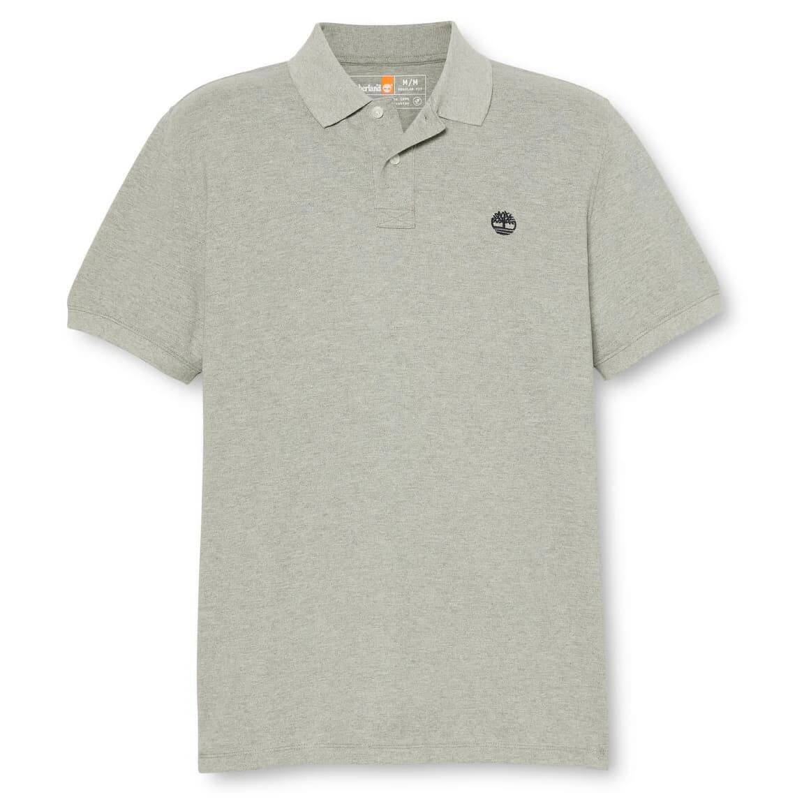 Мъжка поло тениска Timberland Millers River Pique S/S Polo shirt - Medium Grey Heather