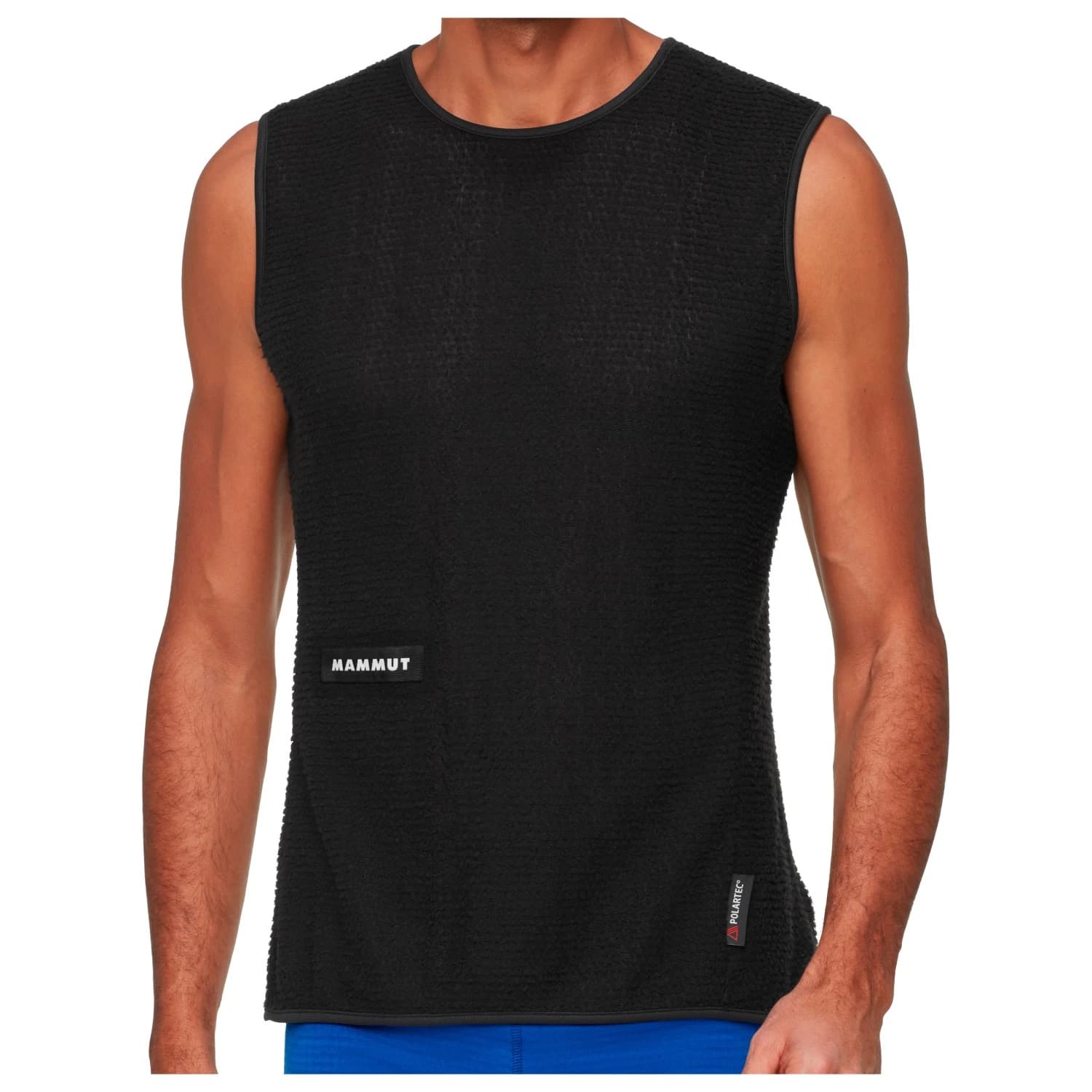 Мъжка спортна тениска Mammut Eiger Nordwand First Layer Air Mesh Vest Sport shirt - Black