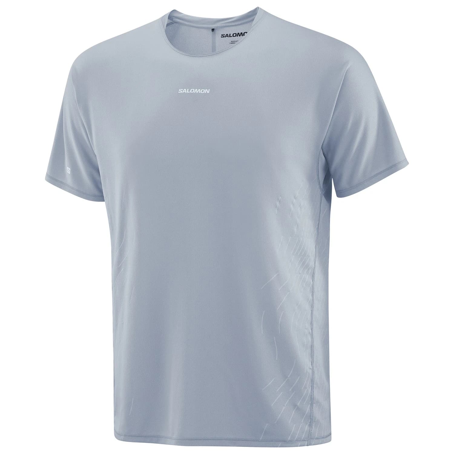 Мъжка тениска Salomon Sense Aero S/S Tee GFX Running shirt - Trade Winds / Pearl Blue