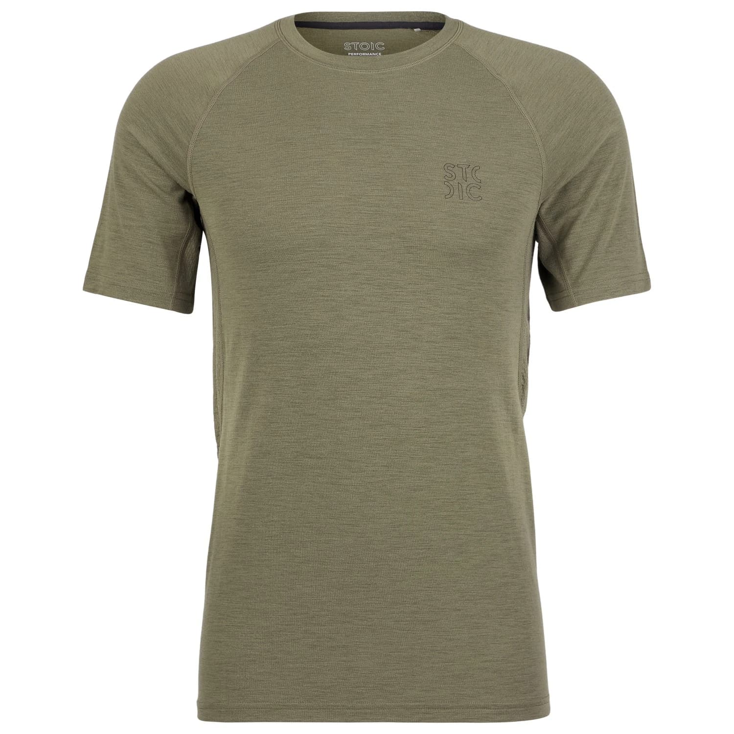 Мъжка мериносова блуза Stoic MerinoMesh150 SadjemSt. S/S Merino shirt - Olive Green