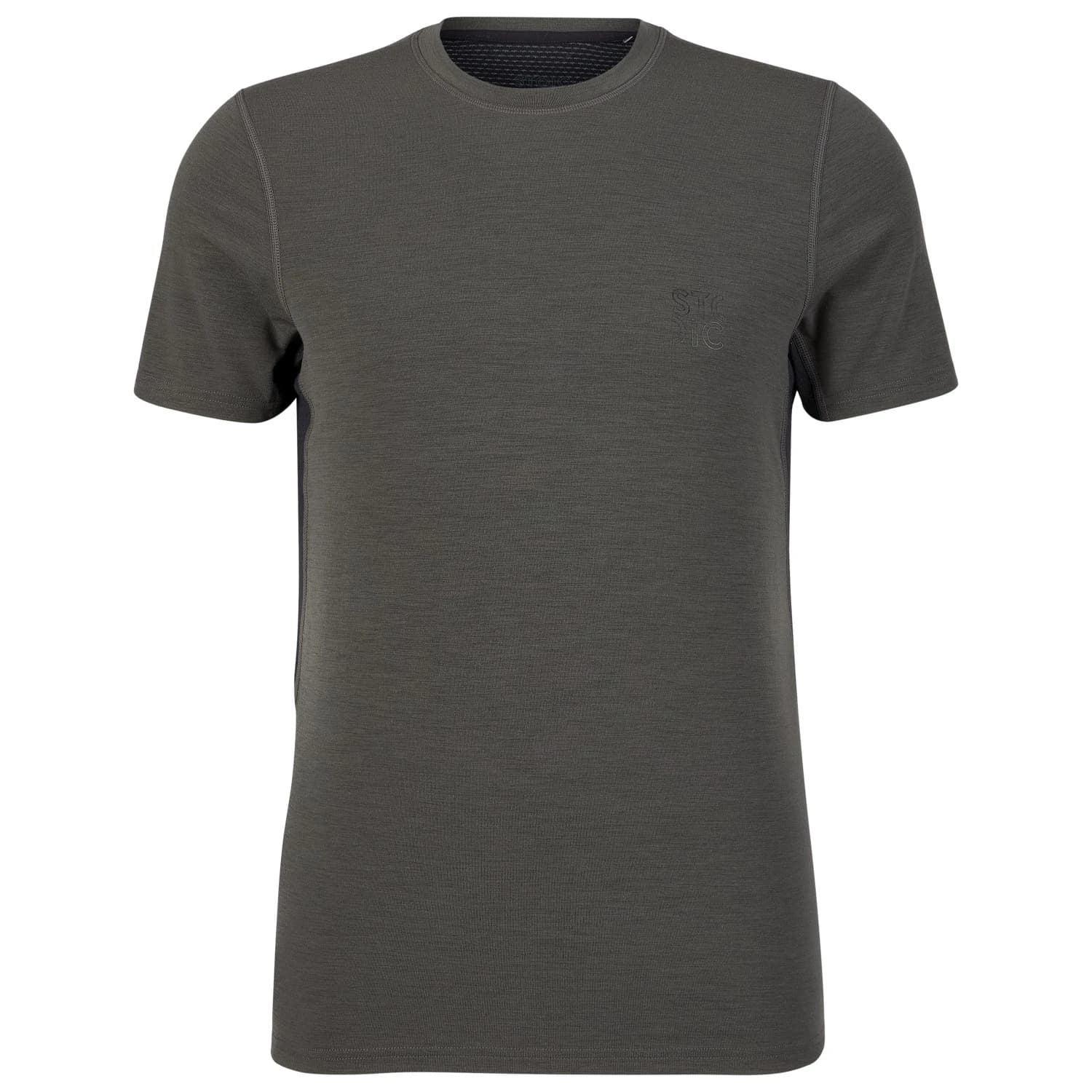 Мъжка мериносова блуза Stoic MerinoMesh150 SadjemSt. T-Shirt Merino shirt - Dark Olive / Black