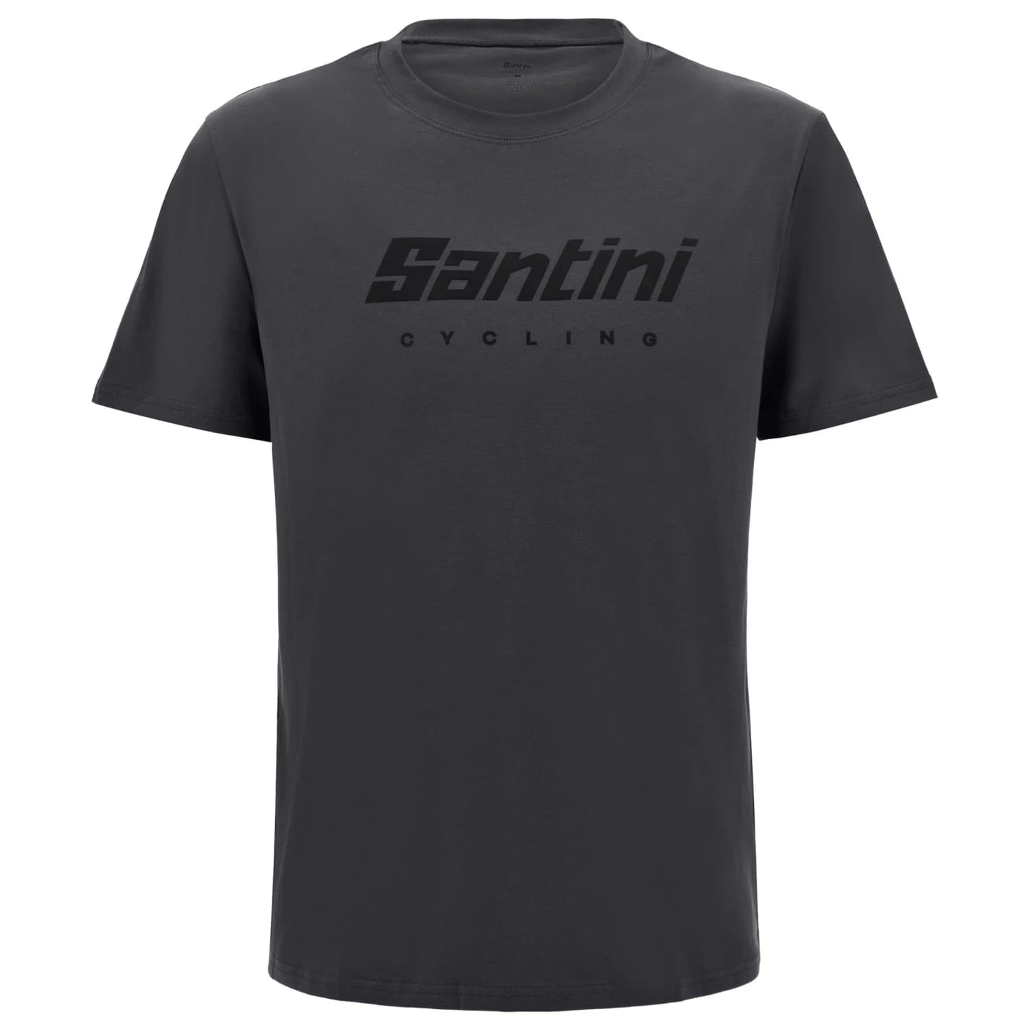 Тениска Santini Coloured Branded T-Shirt - Grigio Asfalto